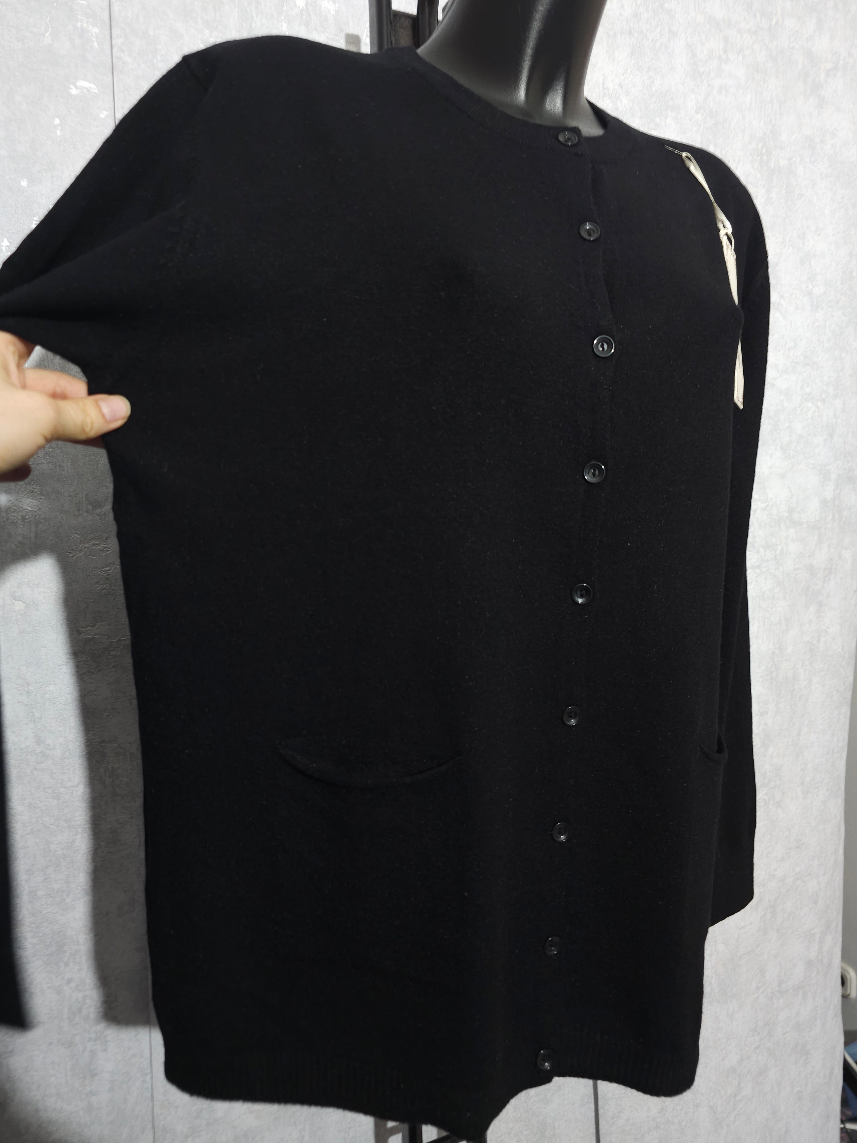 Luxus Cashmere-Mix Cardigan – Weiche Oversize Strickjacke mit Knöpfen – Plus Size XXL XXXL