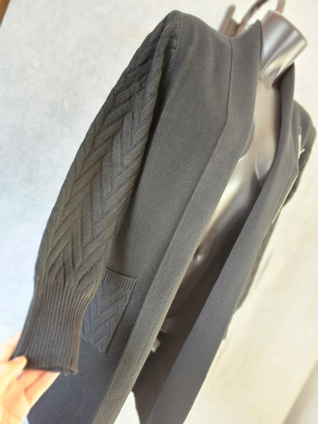 Eleganter Longcardigan mit Strickdetails – Perfekt für Herbst & Winter