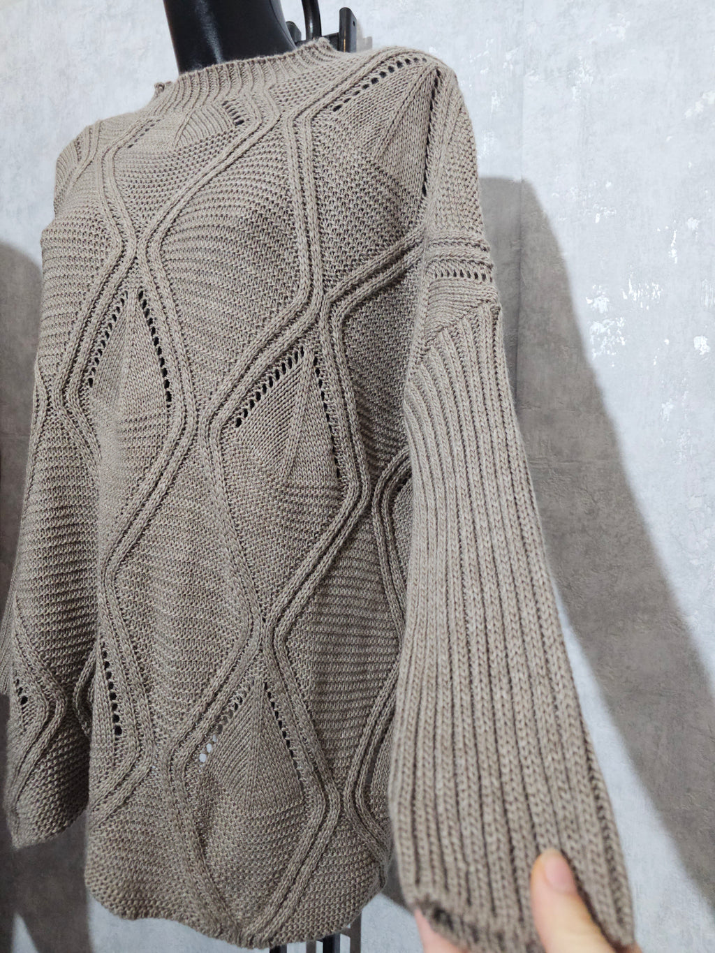 Strickpullover Oversize – XXL bis 4XL | Made in Italy