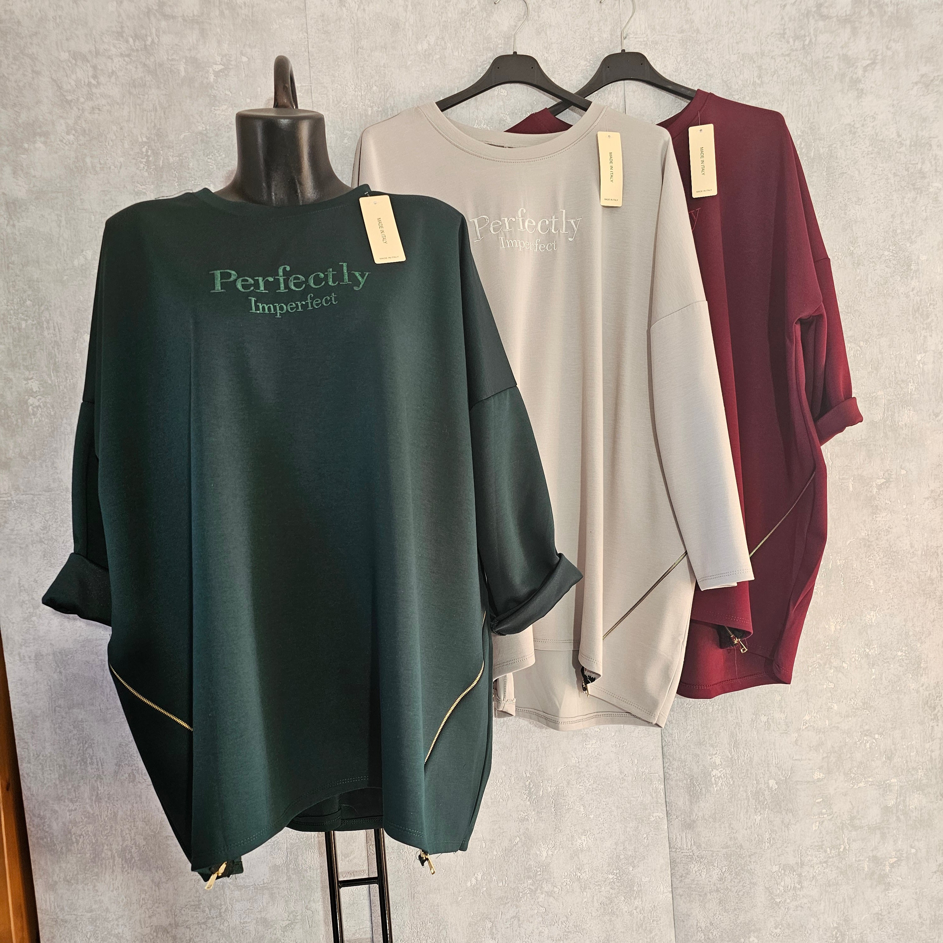 Oversize Sweatshirt "Perfectly Imperfect"