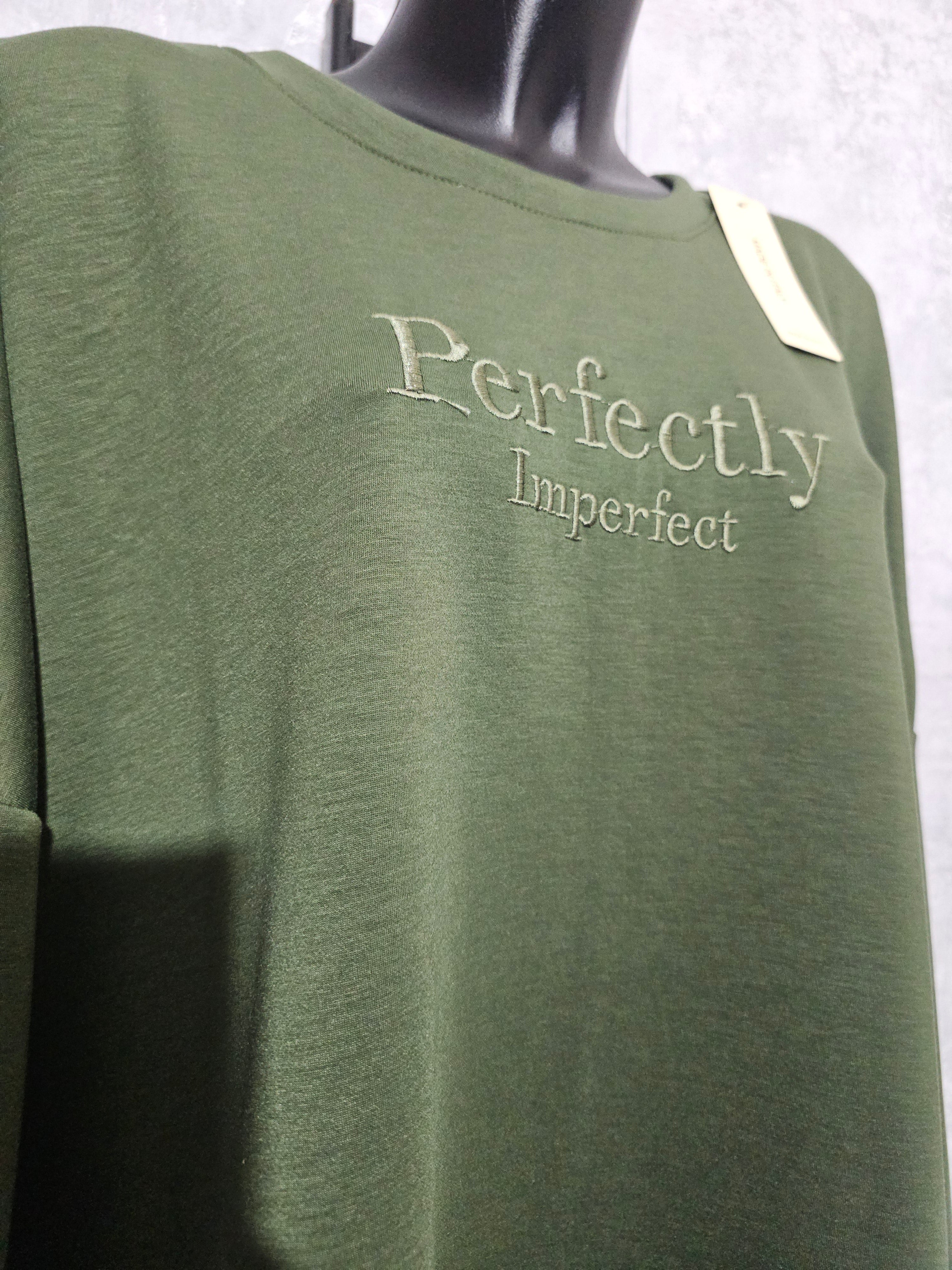 Oversize Tunika “Perfectly Imperfect” – Made in Italy – 3XL–5XL – Weich, Elastisch & Modern