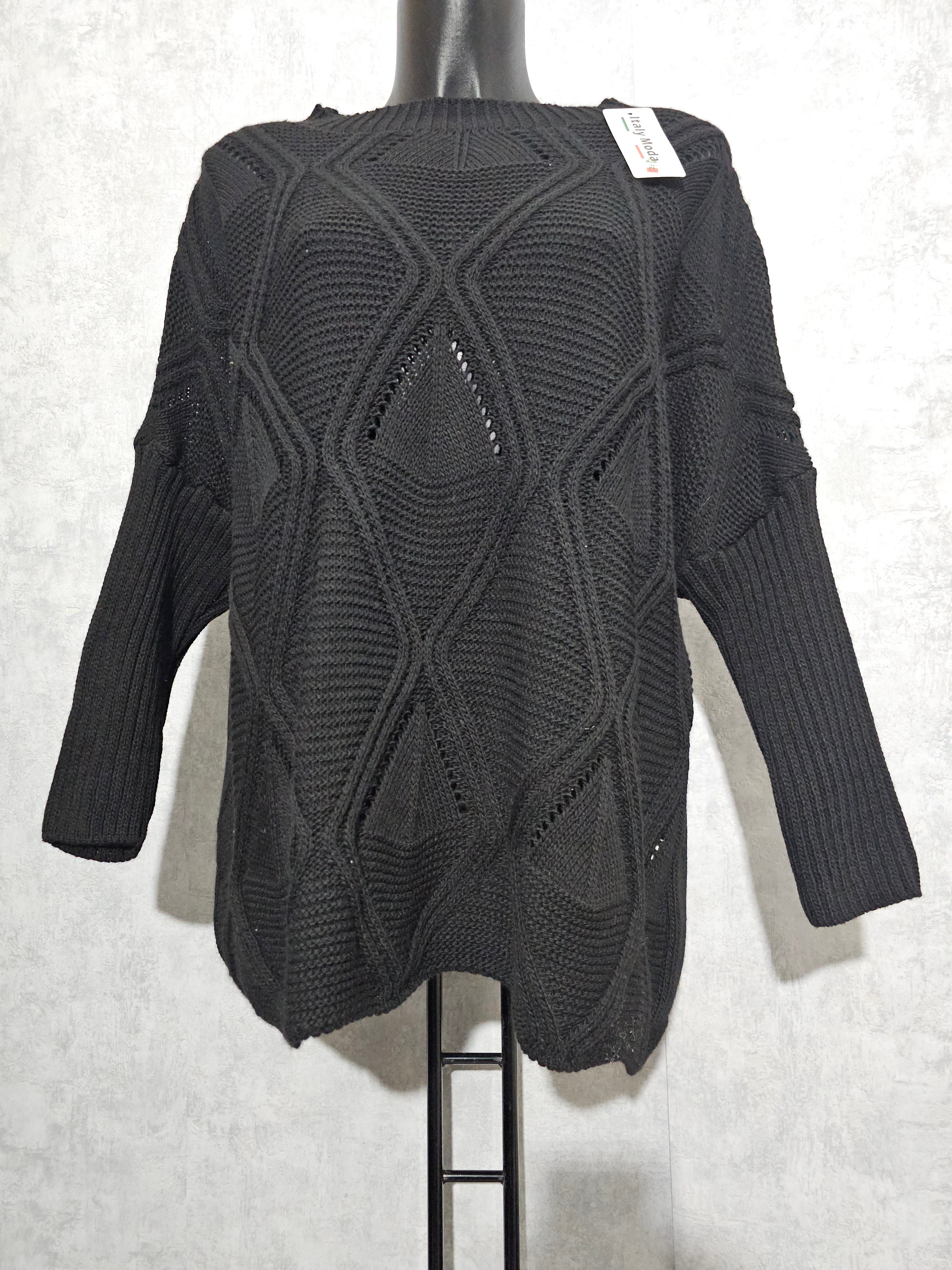Strickpullover Oversize – XXL bis 4XL | Made in Italy