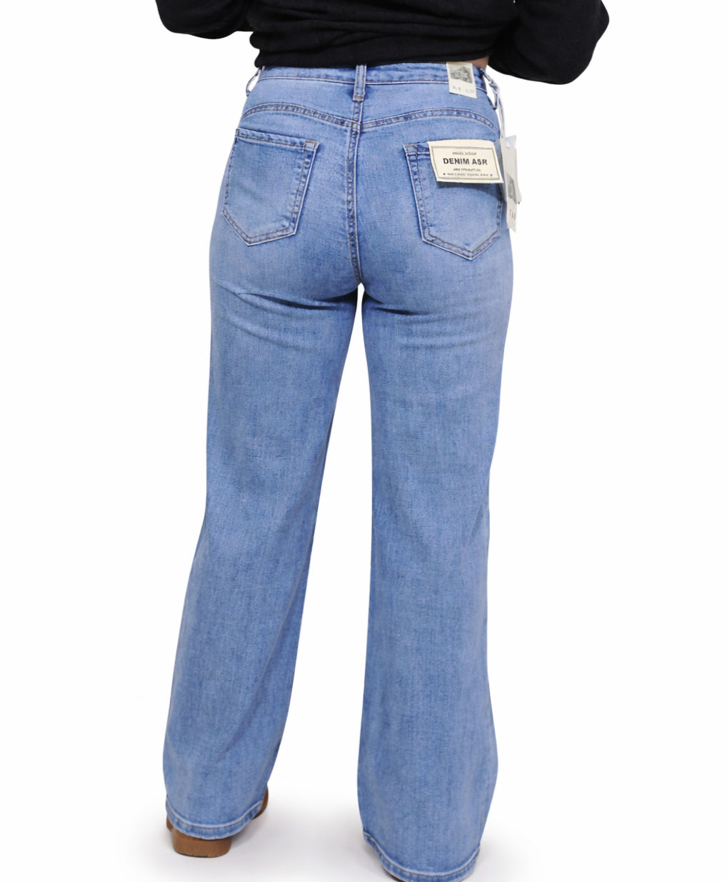Premium Wide Leg Jeans für Damen – High Waist Denim | WG2751