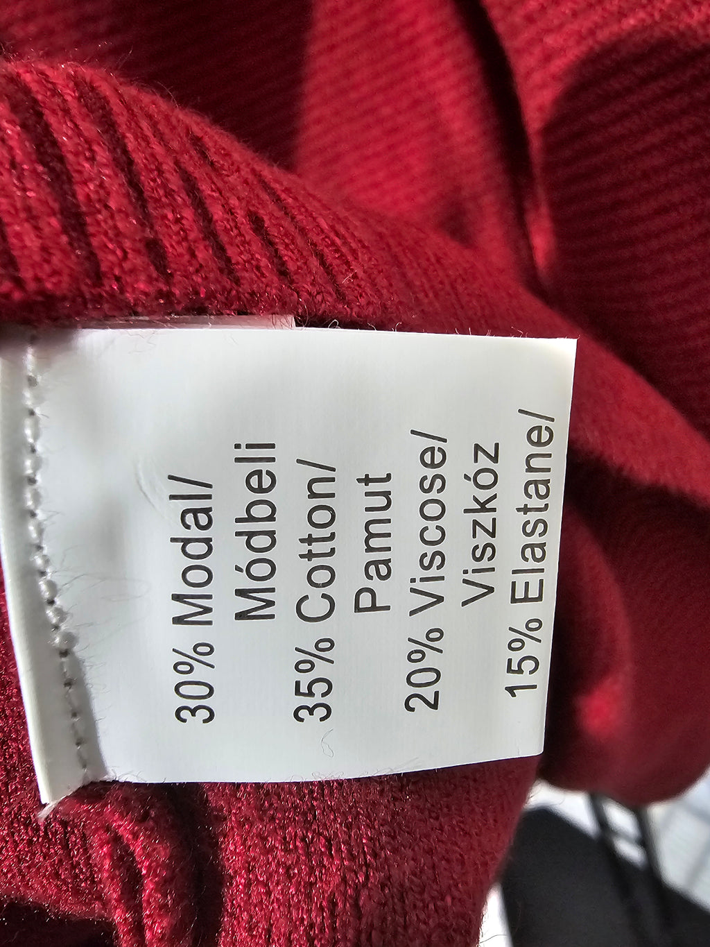 Oversize Strickkleid Damen • Elegant & Warm • Goldene Bienenknöpfe • L/XL – XL/XXL • Herbst/Winter • Premium Qualität – Bordeaux, Navy