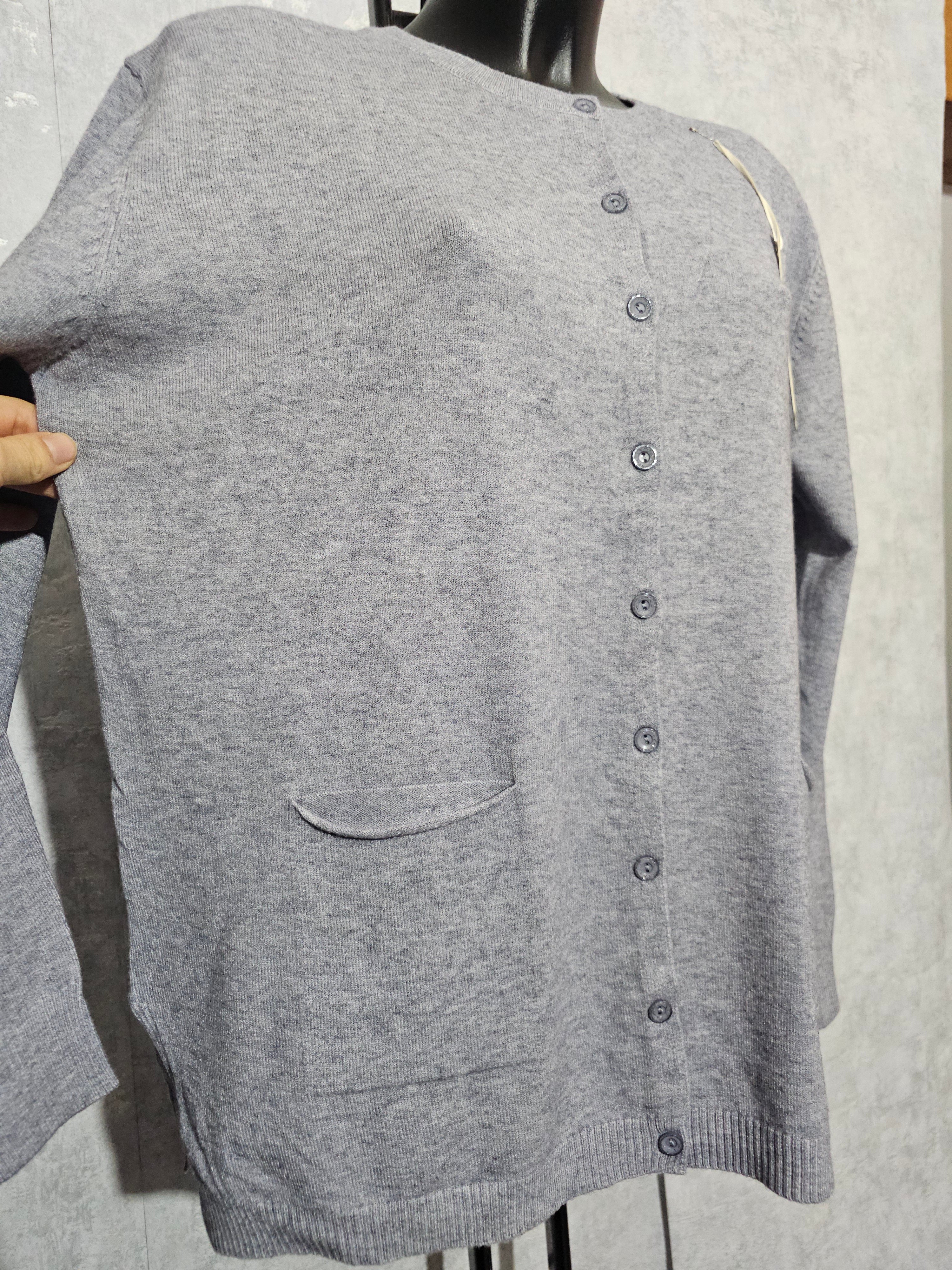 Luxus Cashmere-Mix Cardigan – Weiche Oversize Strickjacke mit Knöpfen – Plus Size XXL XXXL