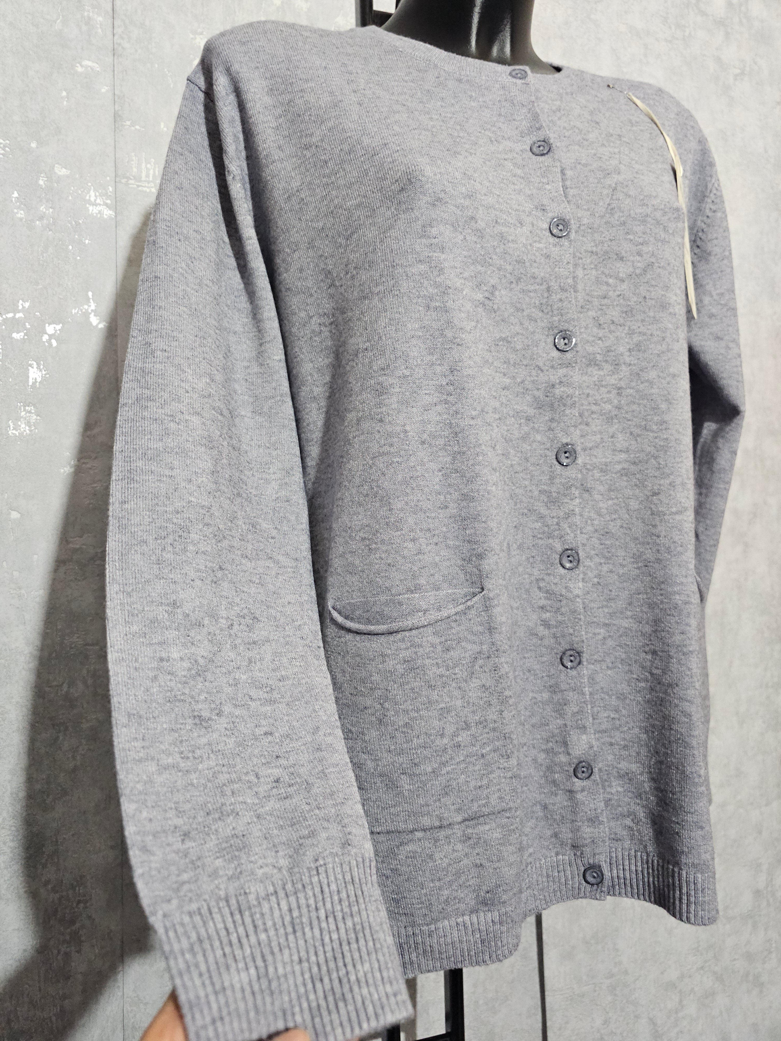 Luxus Cashmere-Mix Cardigan – Weiche Oversize Strickjacke mit Knöpfen – Plus Size XXL XXXL