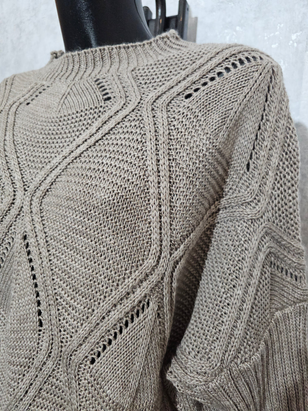 Strickpullover Oversize – XXL bis 4XL | Made in Italy