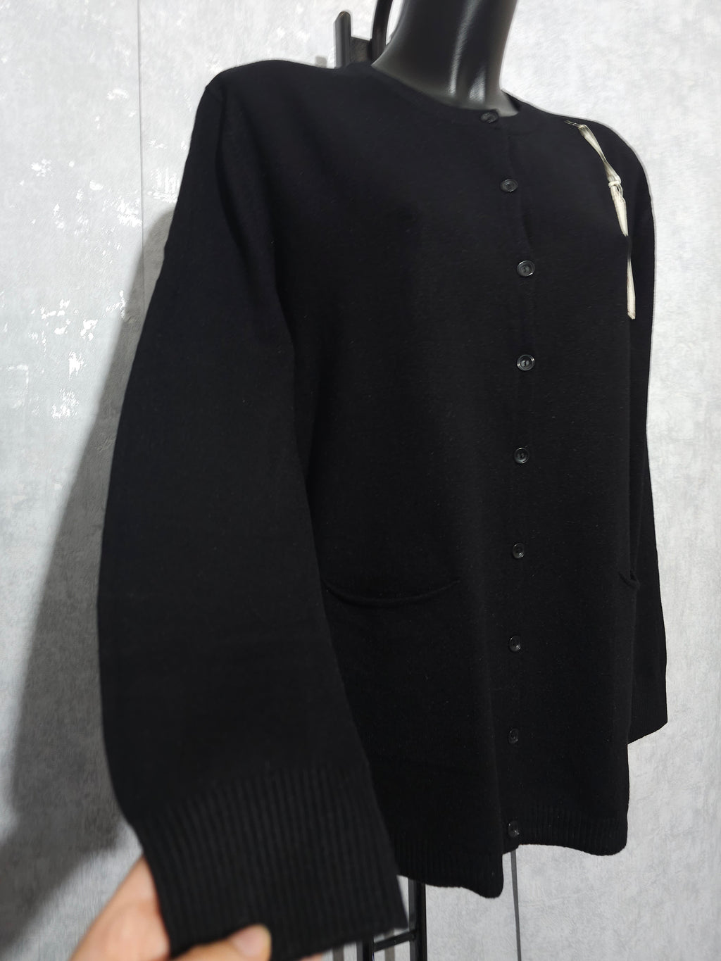 Luxus Cashmere-Mix Cardigan – Weiche Oversize Strickjacke mit Knöpfen – Plus Size XXL XXXL