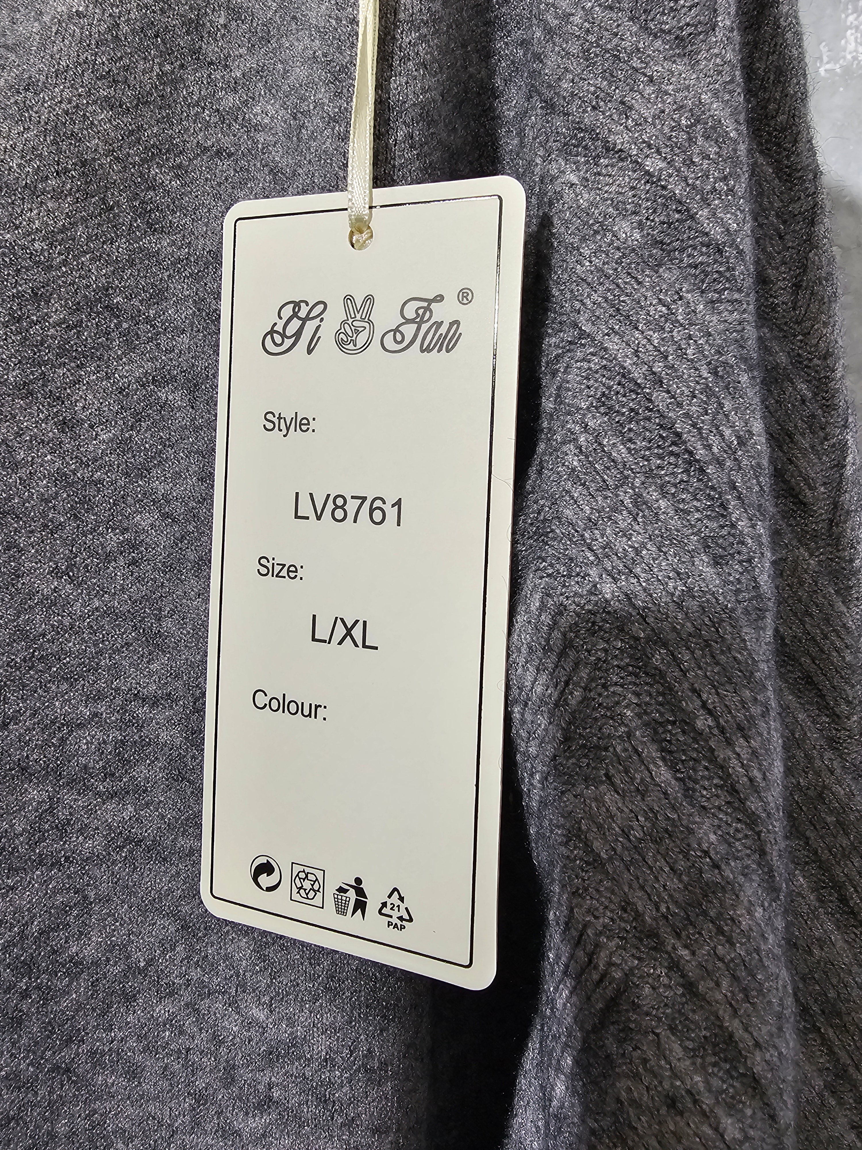 Elegante Strickjacke in Grau mit Kaschmir – weich & stilvoll