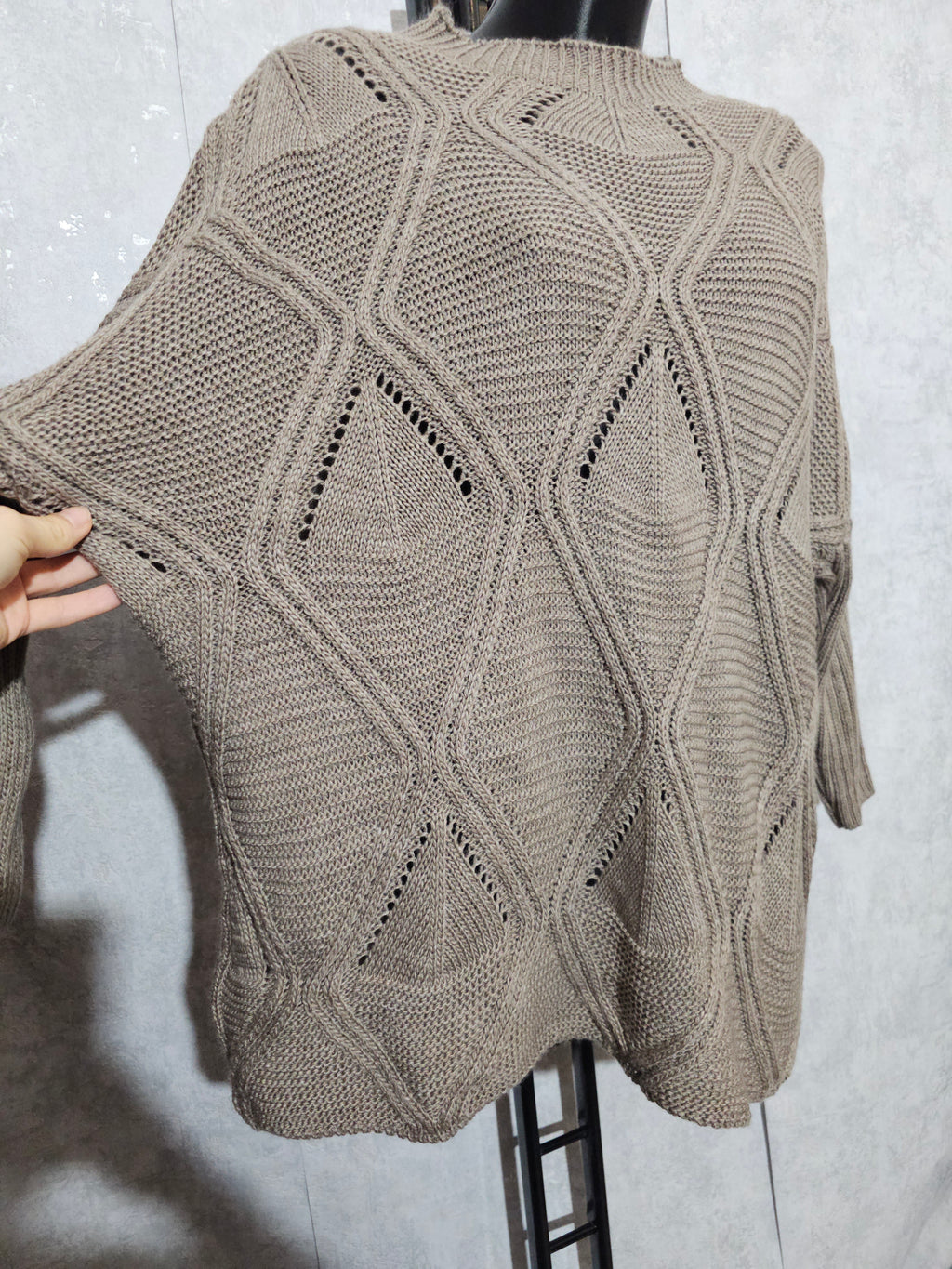 Strickpullover Oversize – XXL bis 4XL | Made in Italy