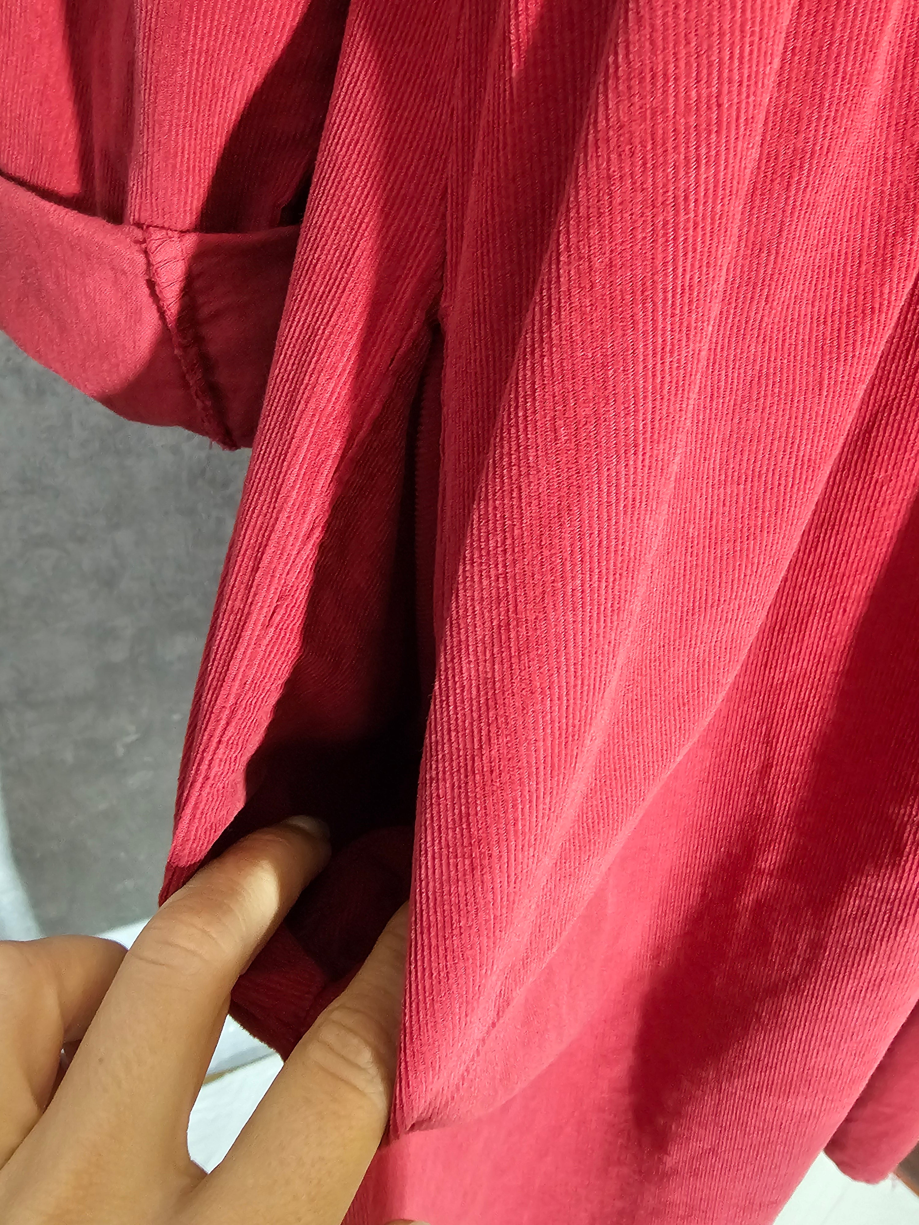 Damenkleid aus 100% Baumwolle – Oversize mit Taschen