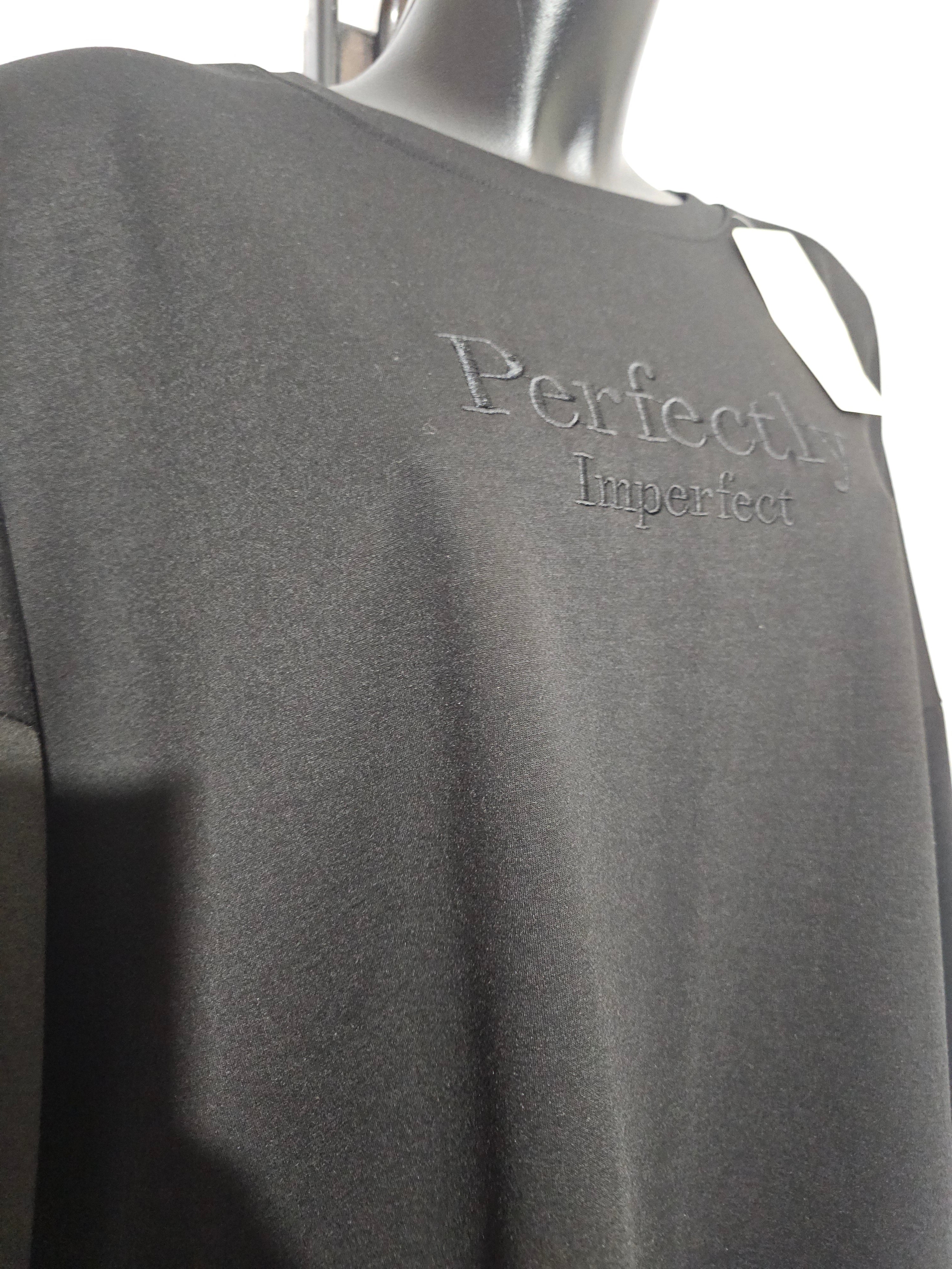 Oversize Tunika “Perfectly Imperfect” – Made in Italy – 3XL–5XL – Weich, Elastisch & Modern