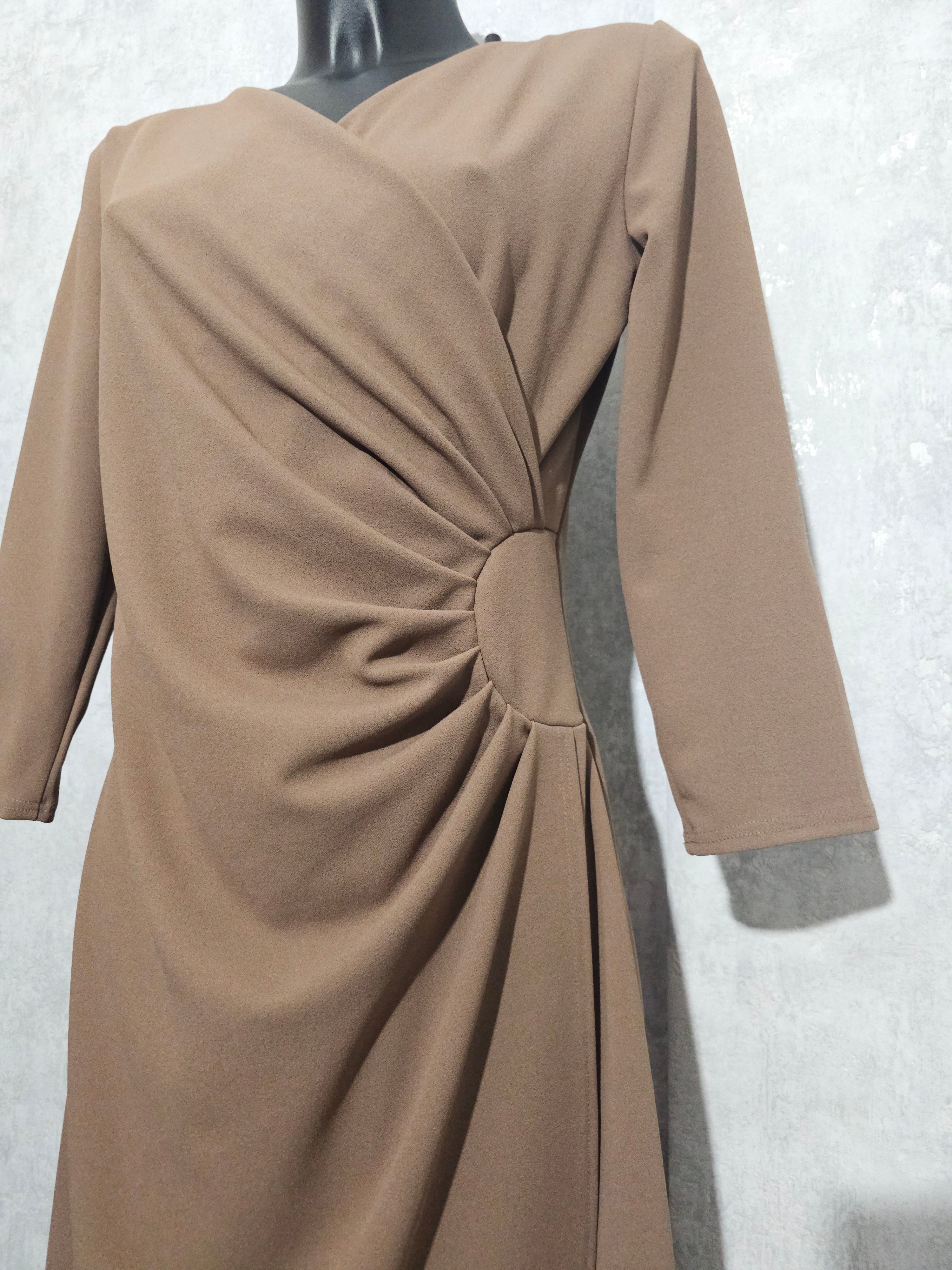 Elegantes Kleid mit Wickeloptik – Figurbetont & Bequem – Größen L, 3XL & 4XL