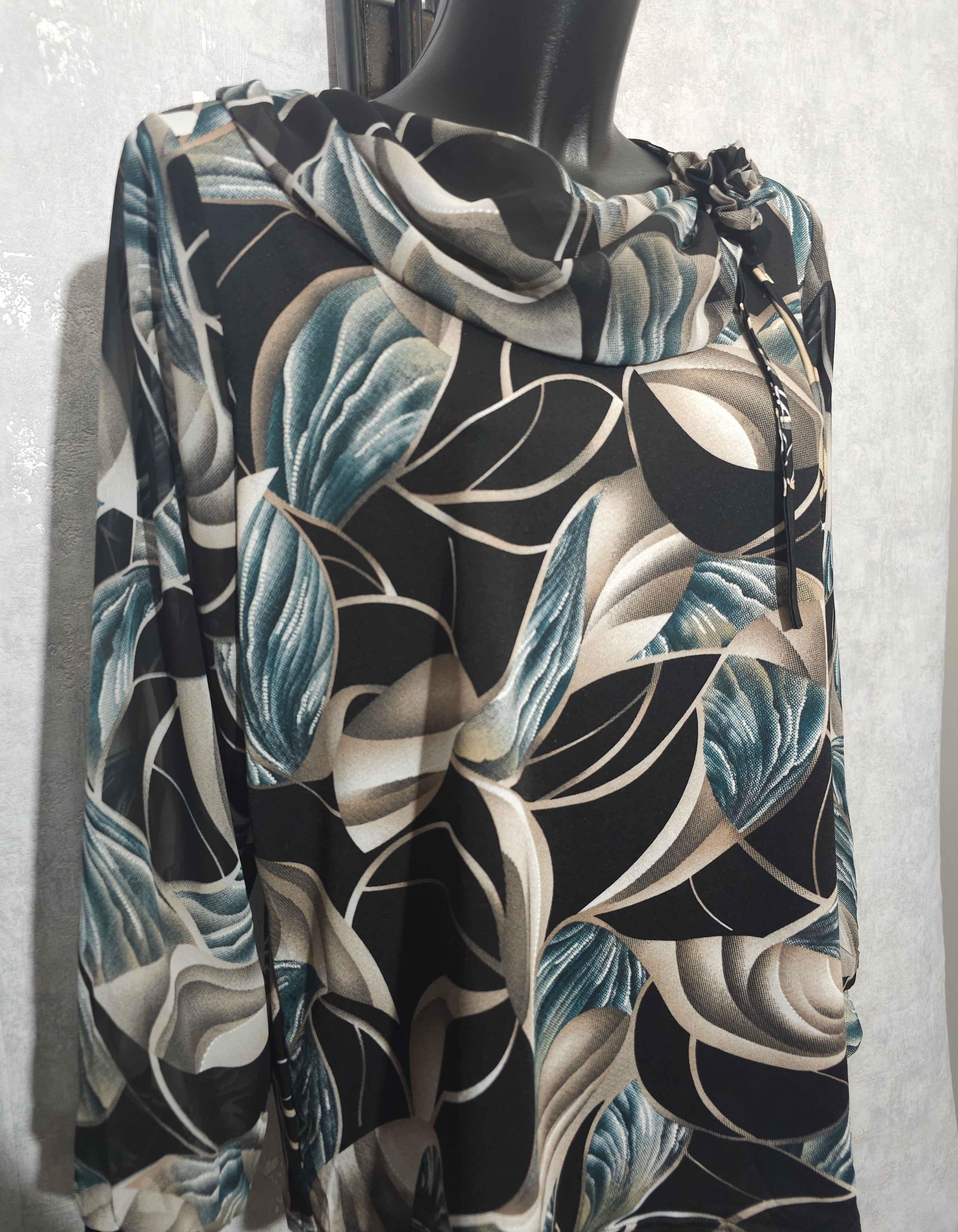 Elegante Damenbluse ELISA L-4XL