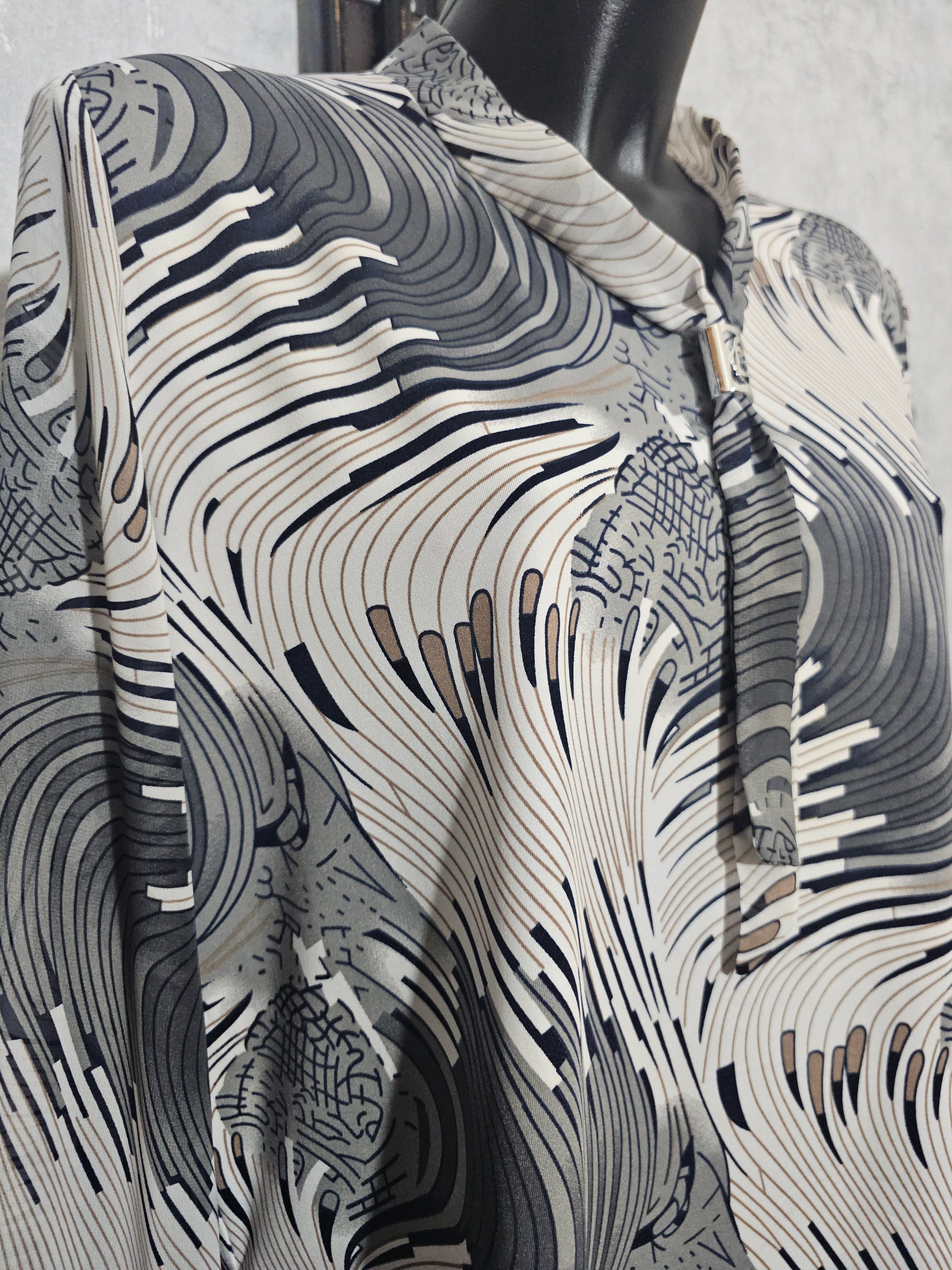 Elegante Damenbluse DALIA  – Made in Polen L-4XL