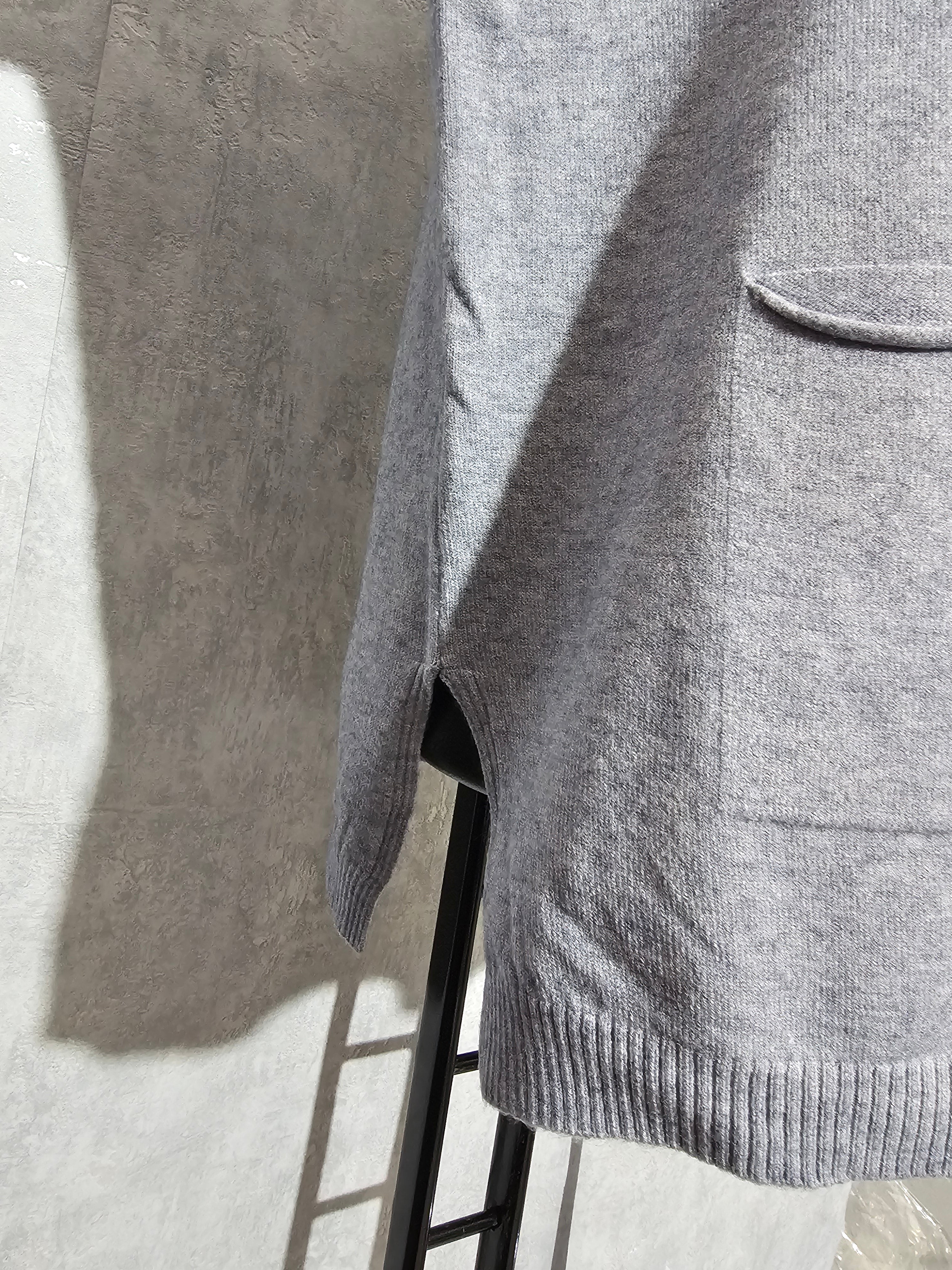 Luxus Cashmere-Mix Cardigan – Weiche Oversize Strickjacke mit Knöpfen – Plus Size XXL XXXL