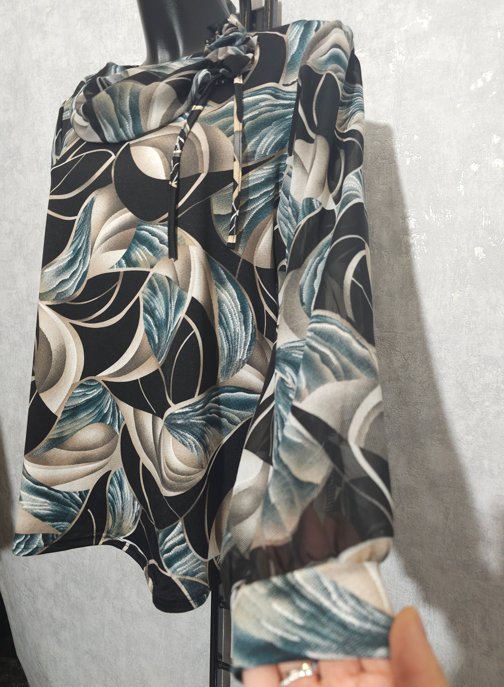 Elegante Damenbluse ELISA L-4XL