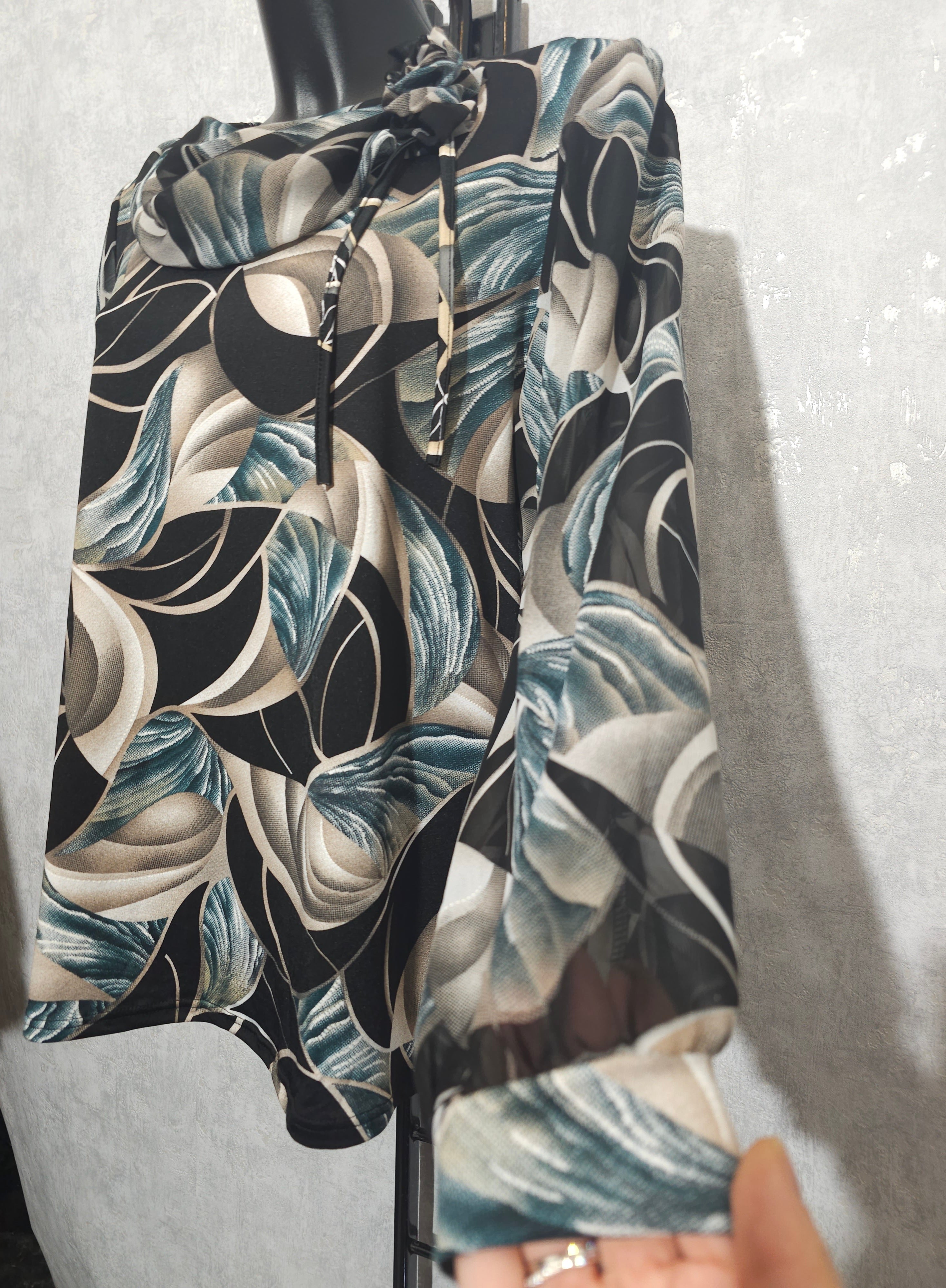 Elegante Damenbluse ELISA L-4XL