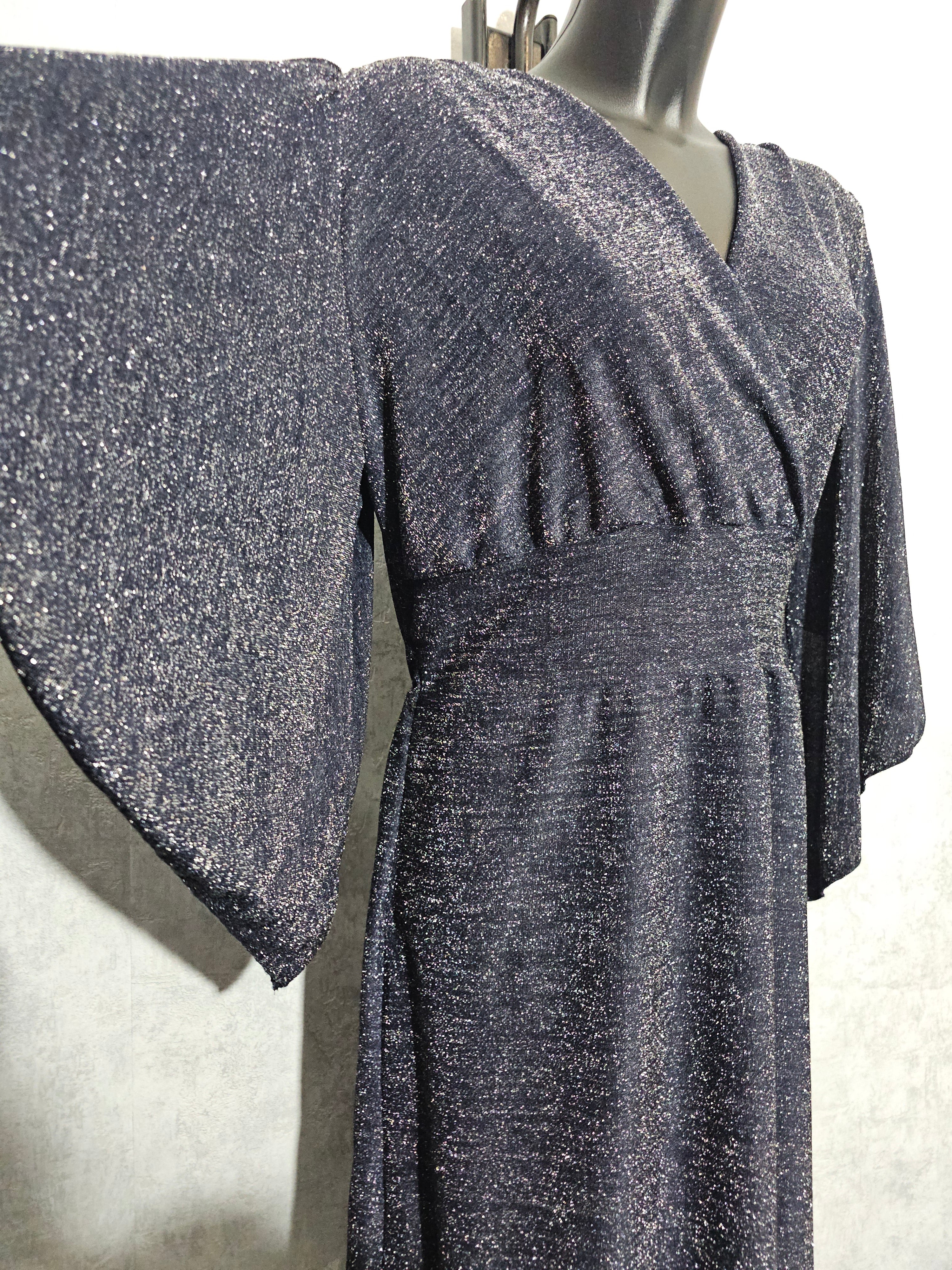 Glitzer Kleid Damen – Elegant, Bequem & Figurfreundlich | Made in Italy XL/XXL