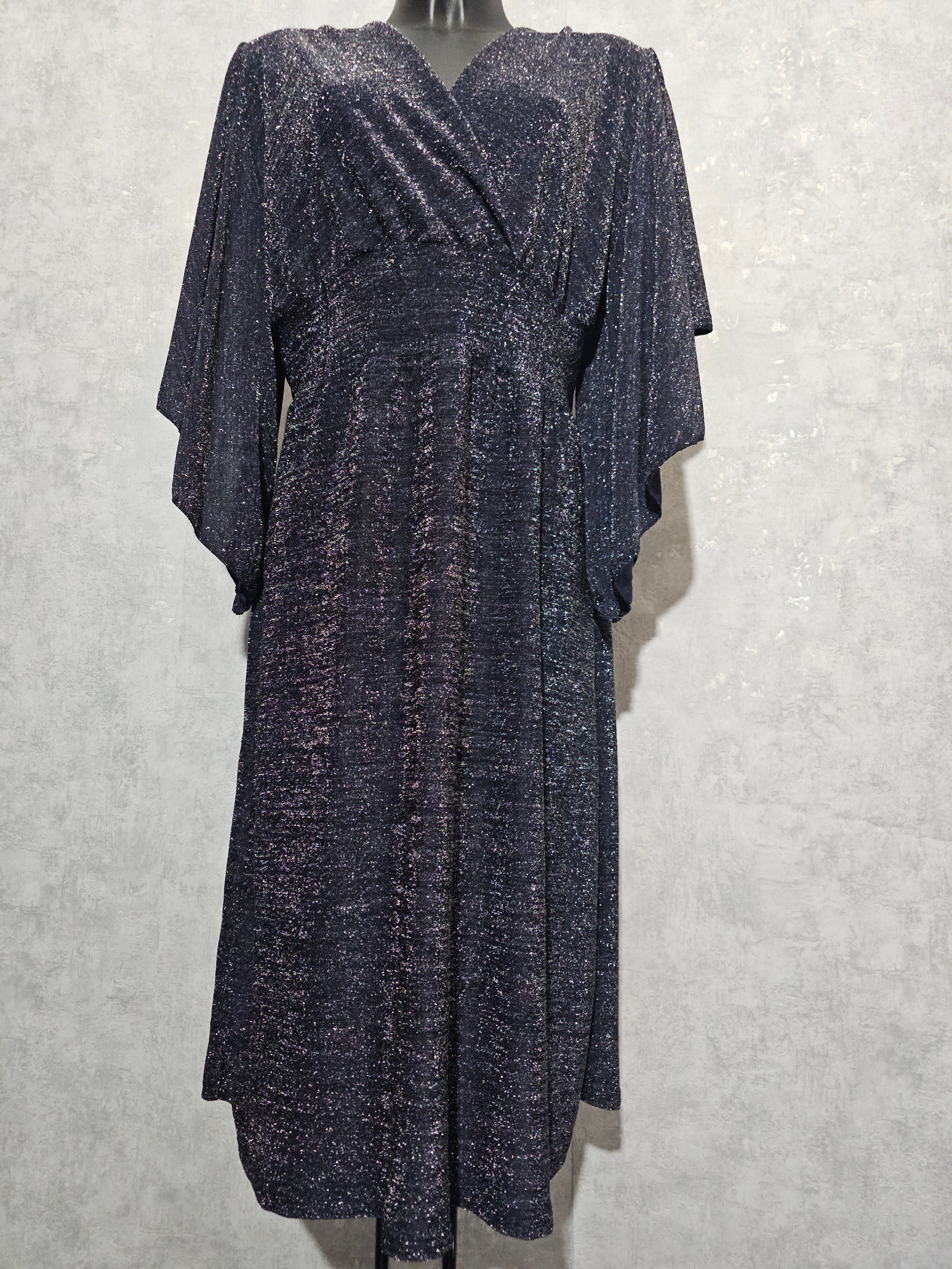 Glitzer Kleid Damen – Elegant, Bequem & Figurfreundlich | Made in Italy XL/XXL