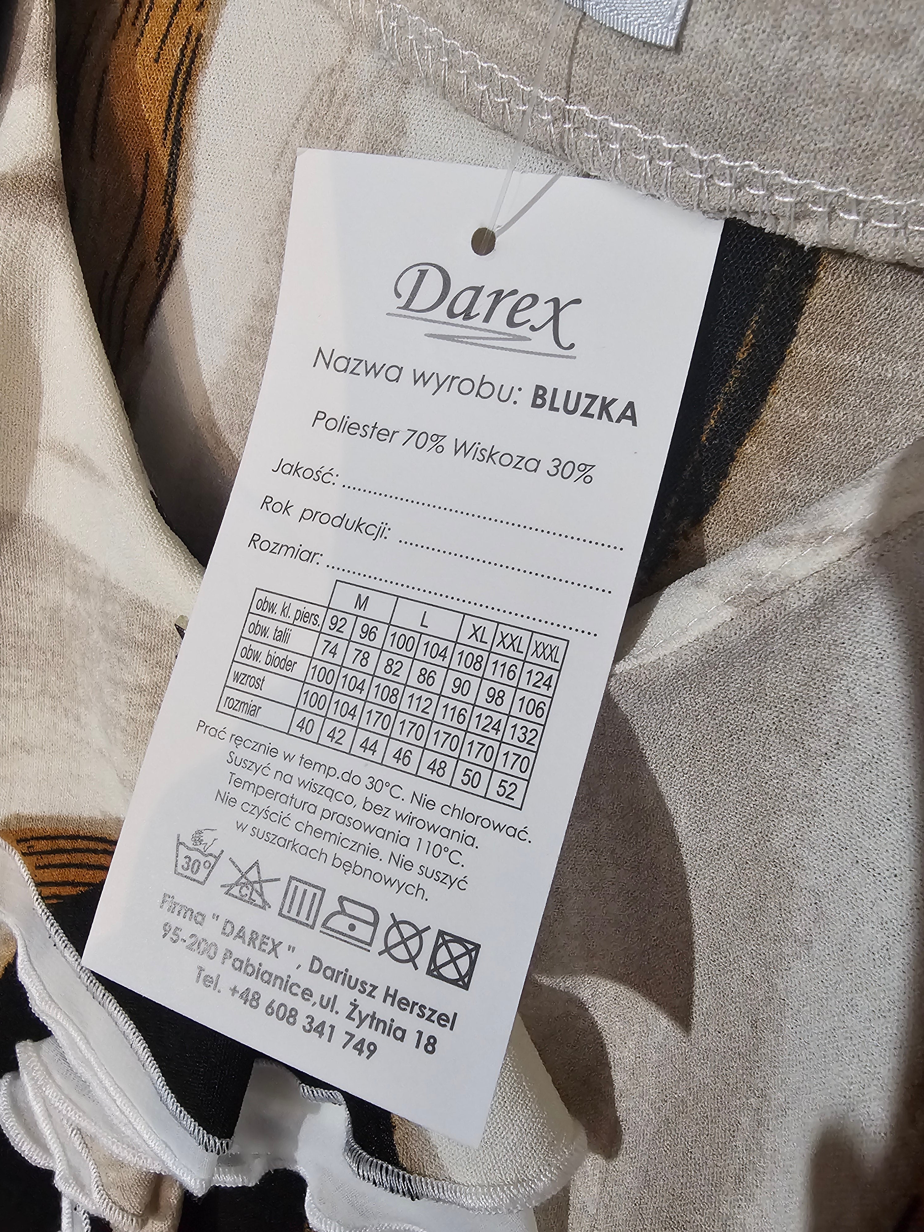 Elegante Damenbluse mit Rüschen – Größe 2XL–6XL