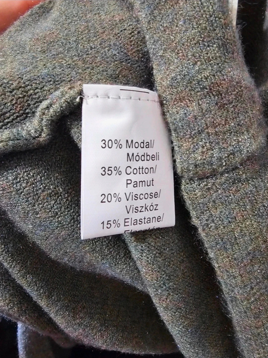 Oversize Rollkragen Strickpullover – Olivgrün | L/XL