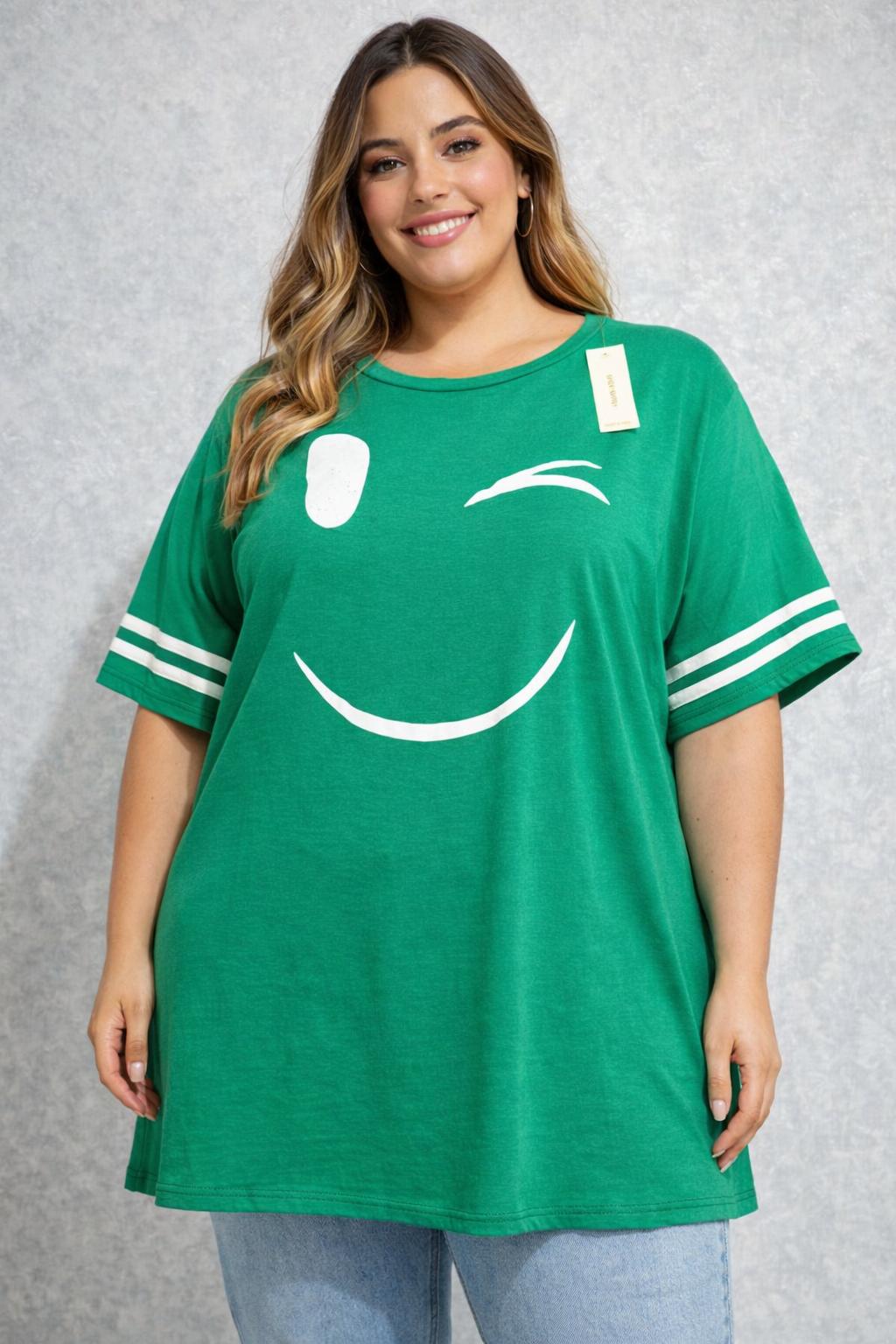 Oversize Tunika SMILEY – Made in Italy