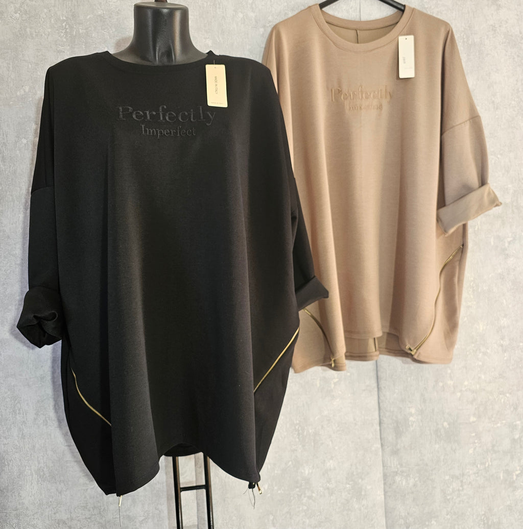 Oversize Sweatshirt "Perfectly Imperfect"