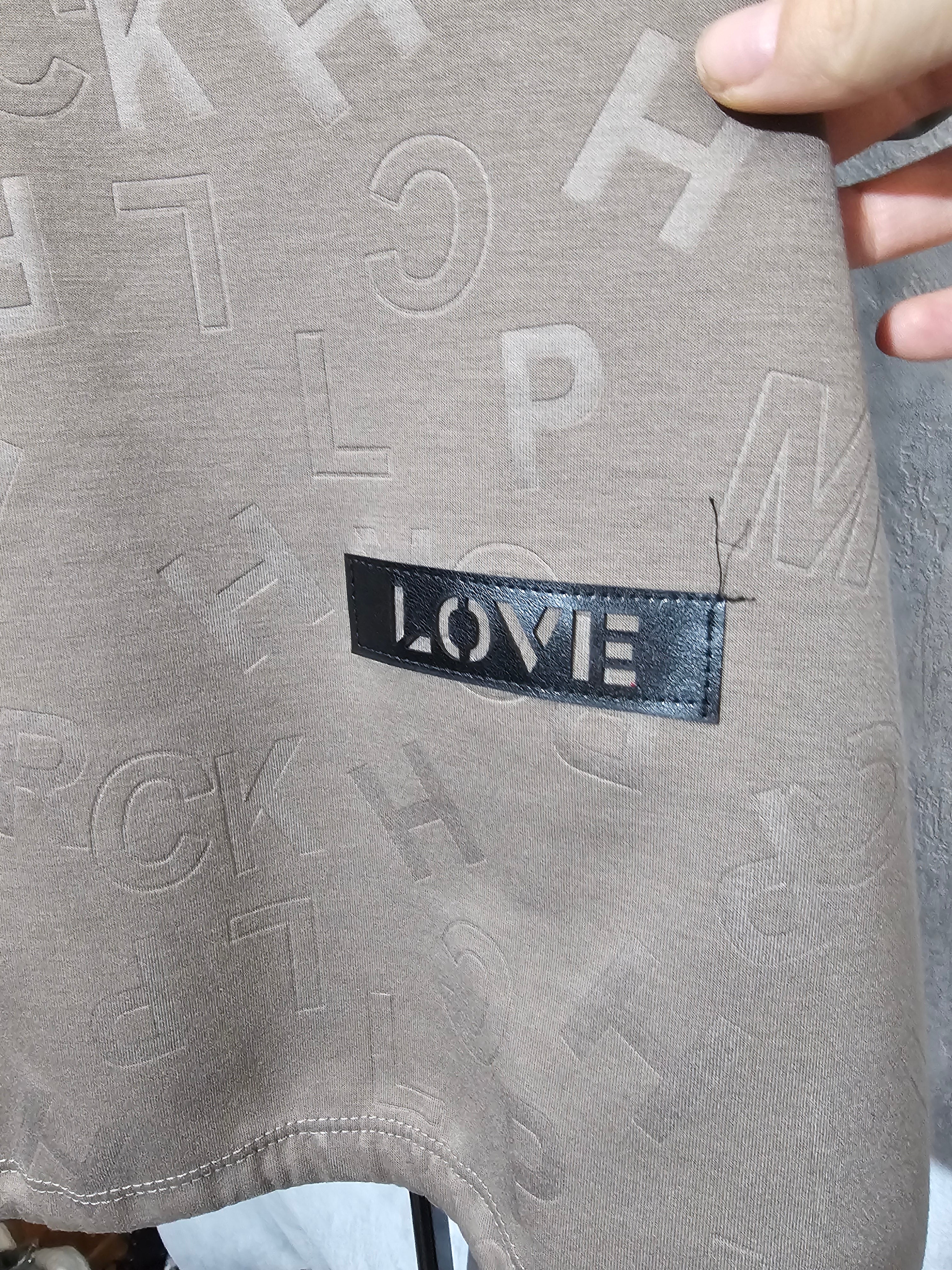 Long-Hoodie Oversize XL-3XL • Kapuzenpullover • Made in Italy – Beige / Rot / Schwarz