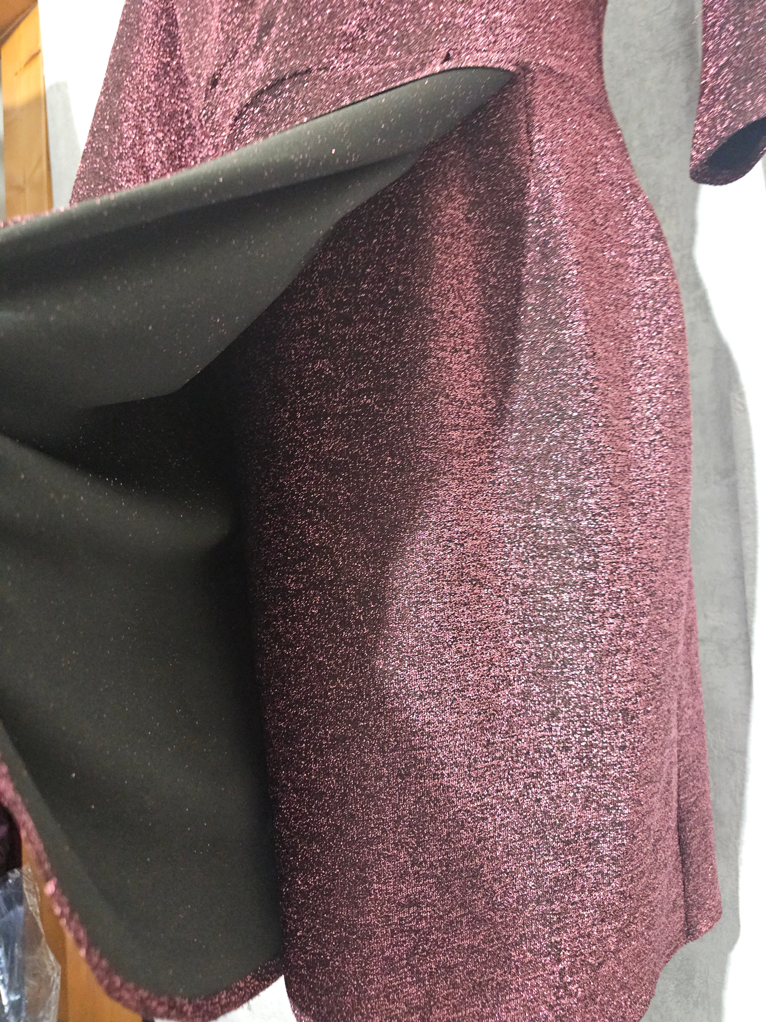 Festliches Glitzerkleid – Rosa | 46 & 52