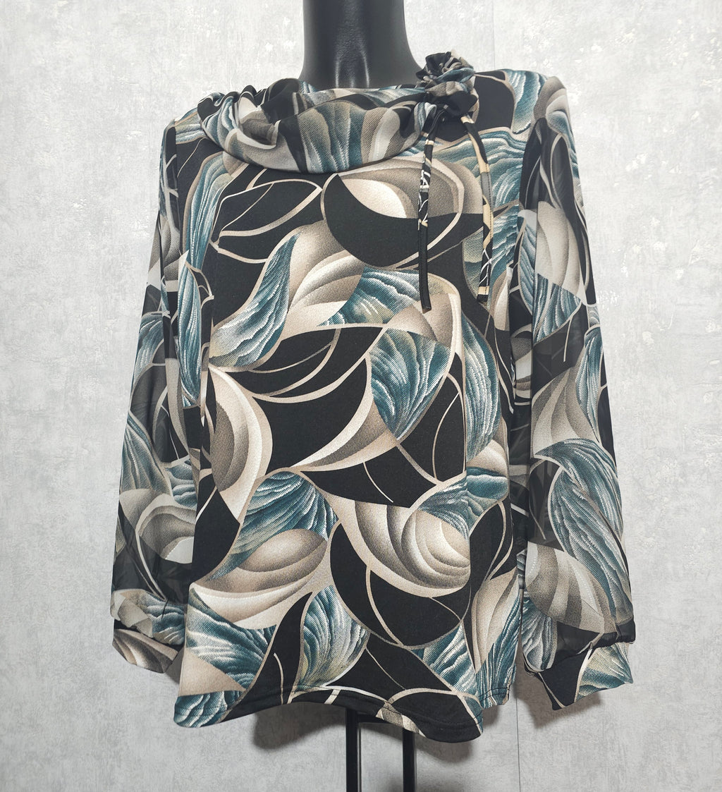 Elegante Damenbluse ELISA L-4XL