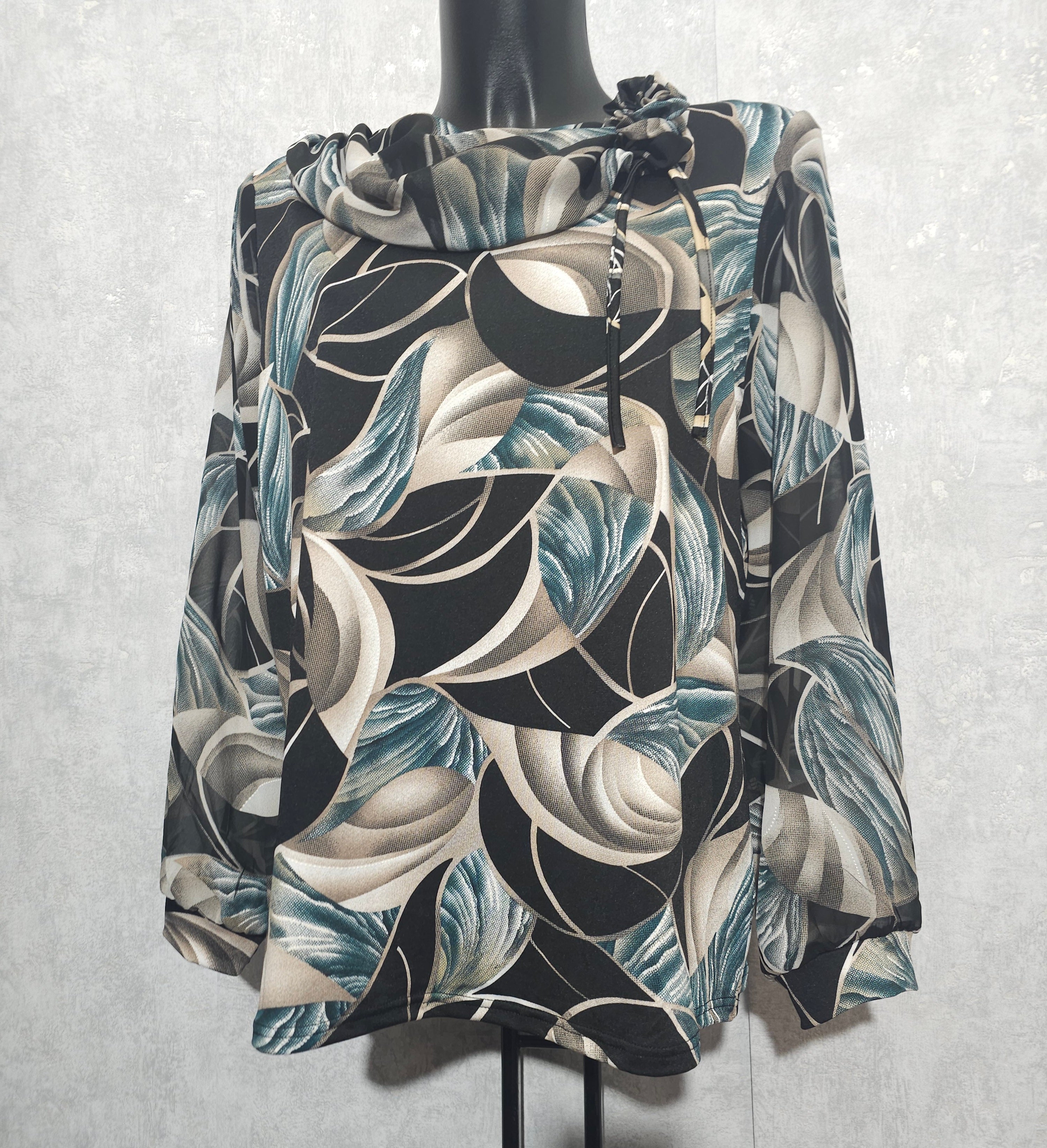 Elegante Damenbluse ELISA L-4XL