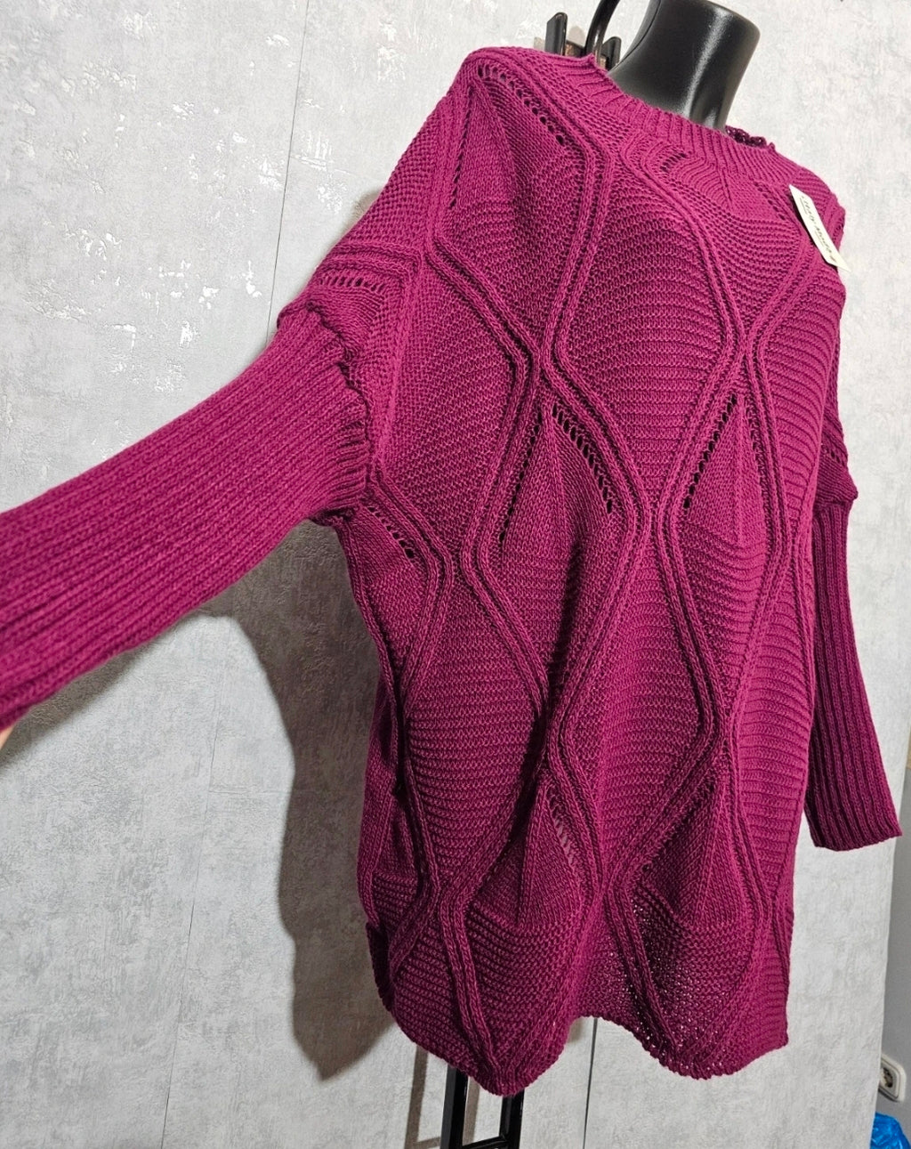 Strickpullover Oversize – XXL bis 4XL | Made in Italy