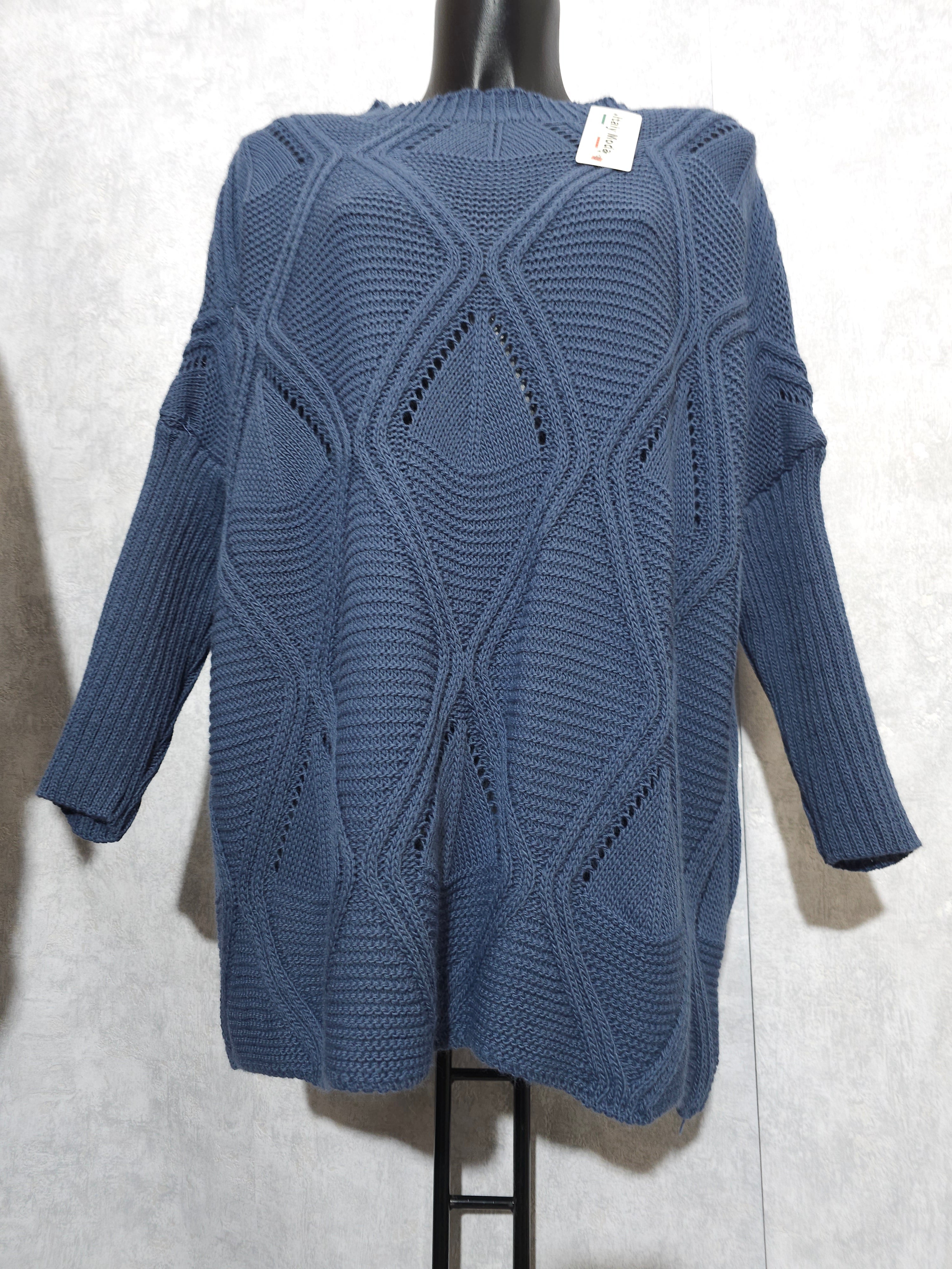 Strickpullover Oversize – XXL bis 4XL | Made in Italy