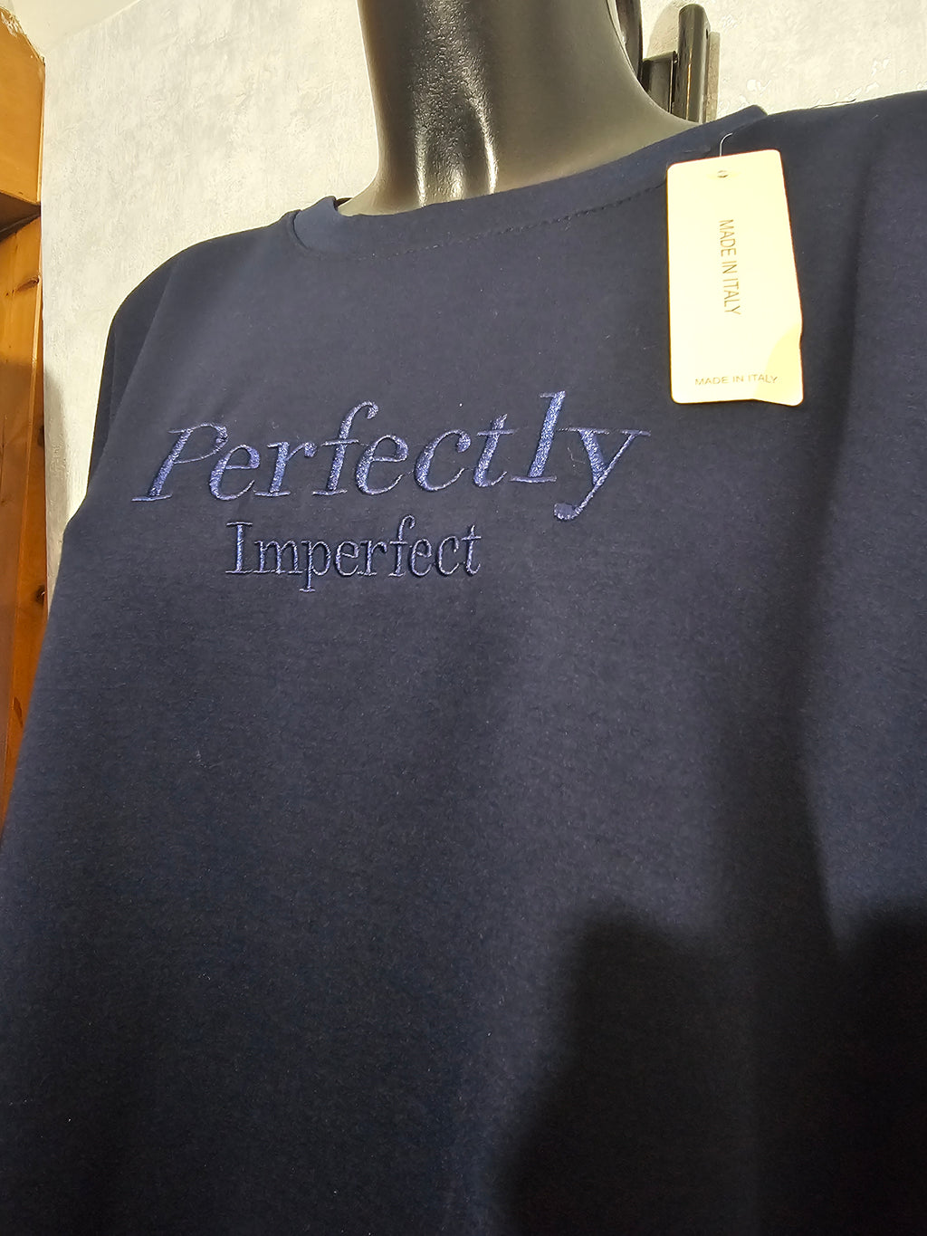Oversize Tunika “Perfectly Imperfect” – Made in Italy – 3XL–5XL – Weich, Elastisch & Modern