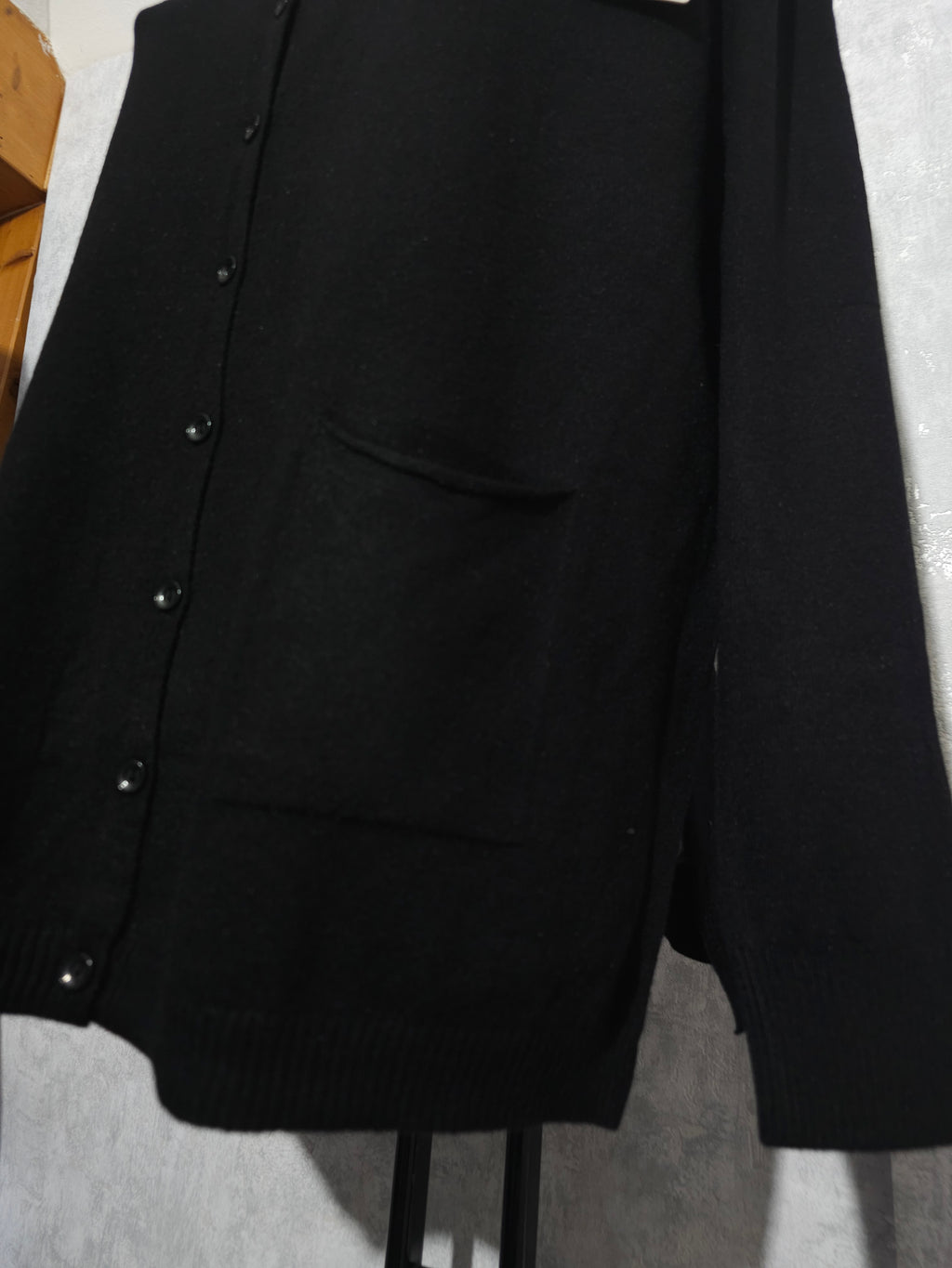 Luxus Cashmere-Mix Cardigan – Weiche Oversize Strickjacke mit Knöpfen – Plus Size XXL XXXL