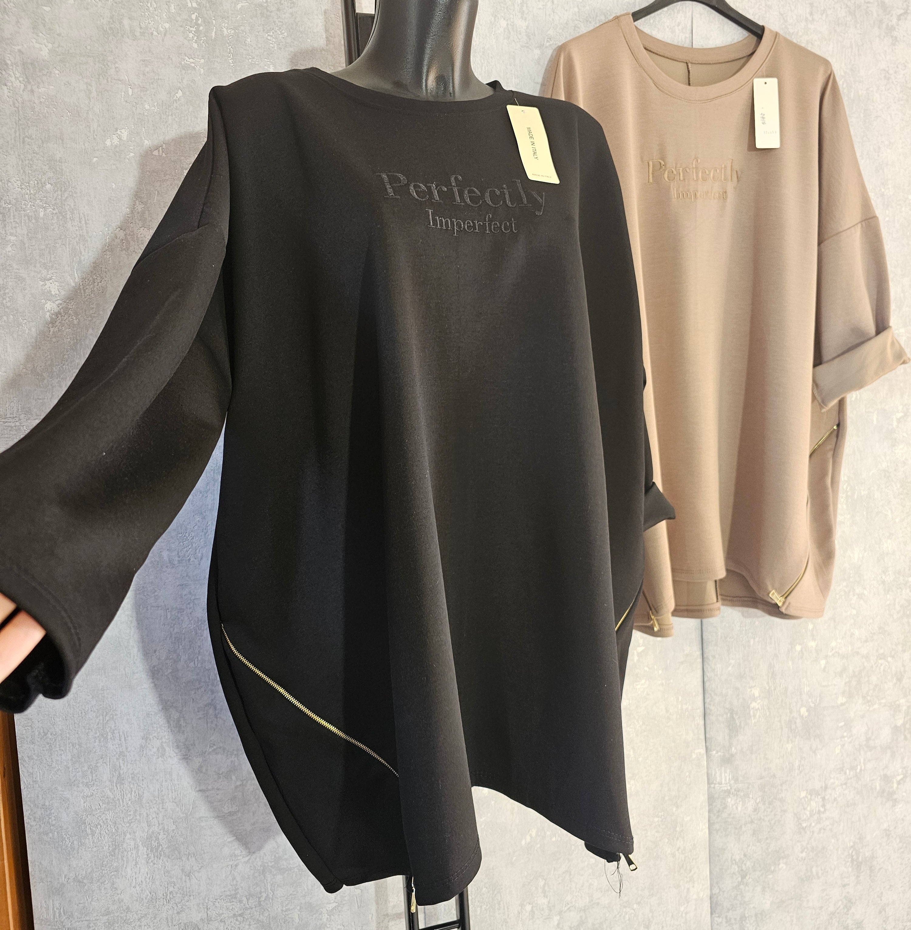 Oversize Sweatshirt "Perfectly Imperfect"
