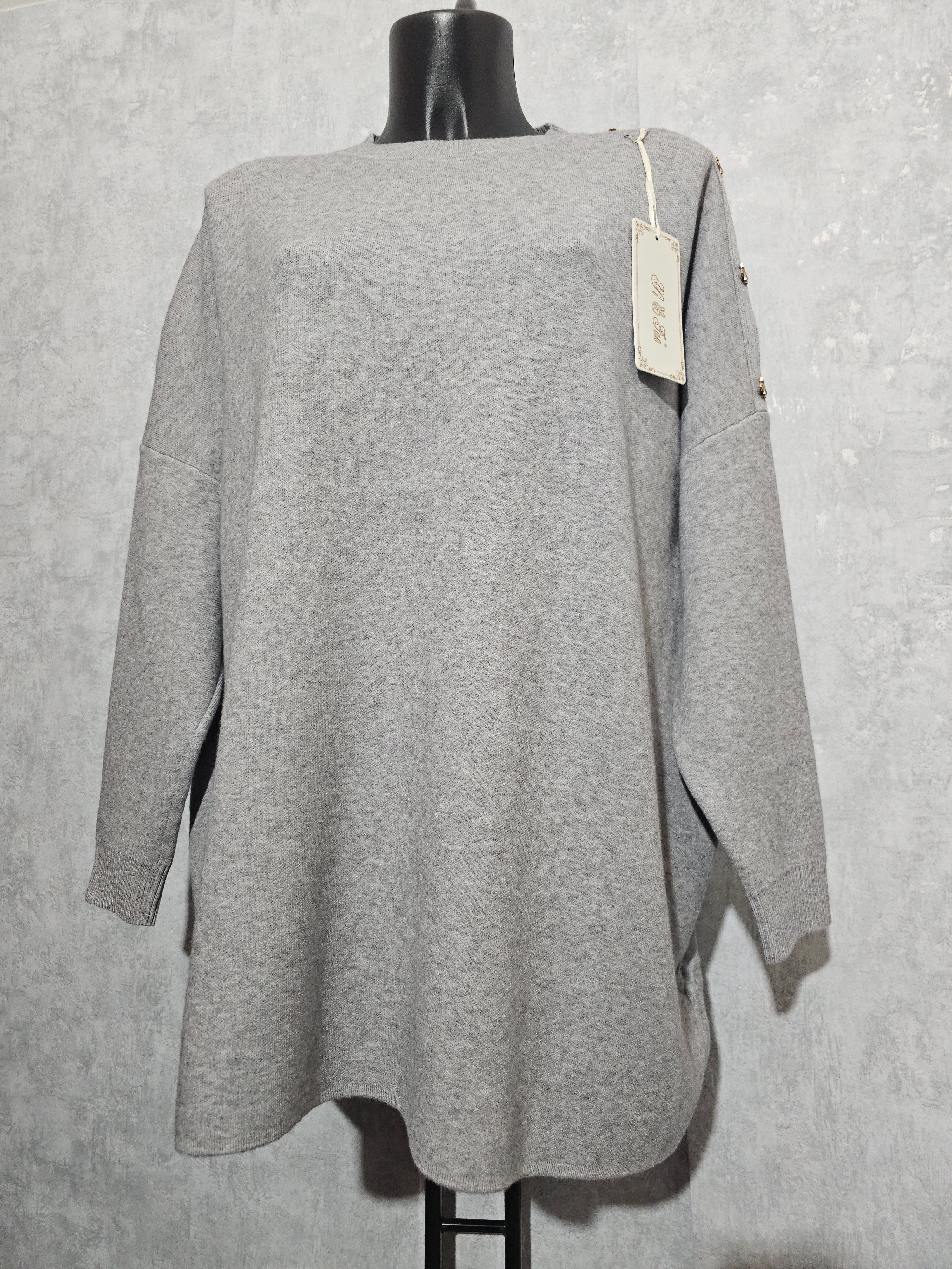 Damen Pullover oversize
Weiche Strick Tunika
Winter Pullover Warm
L/XL