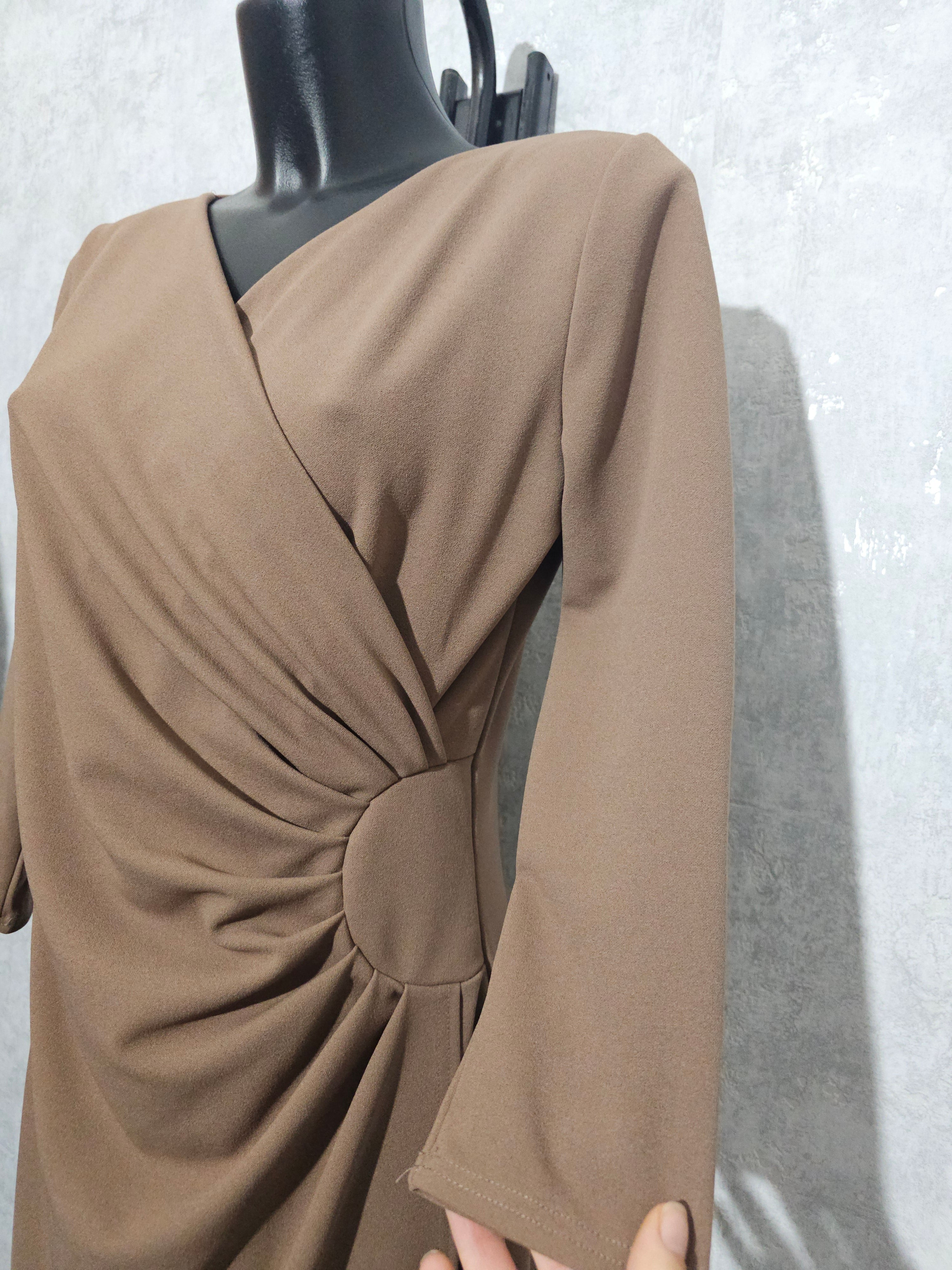 Elegantes Kleid mit Wickeloptik – Figurbetont & Bequem – Größen L, 3XL & 4XL